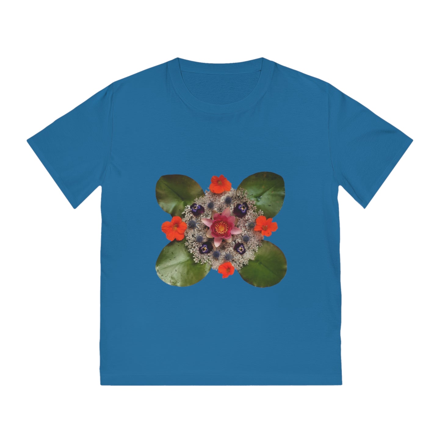 Unisex Mandala T-Shirt (Water Lily)
