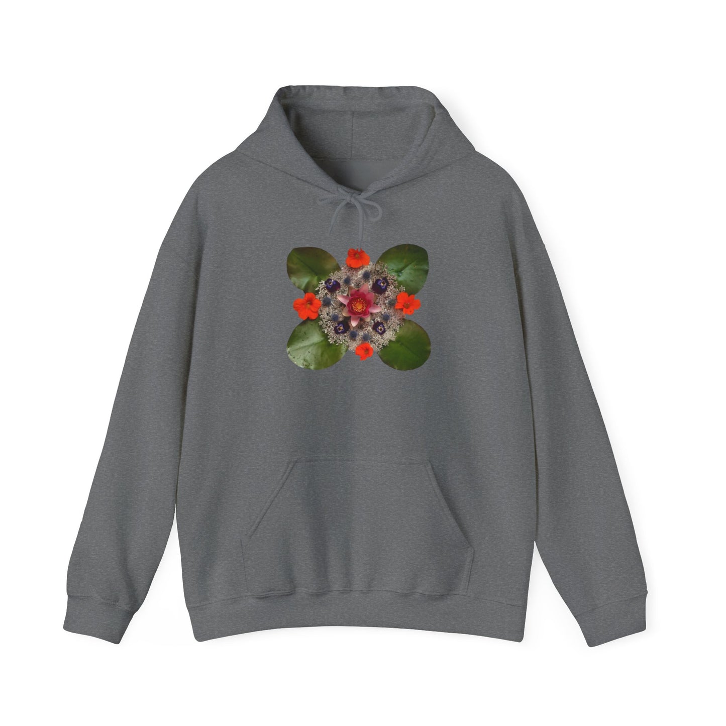 Ethically Grown Cotton Hoody (Water Lily)