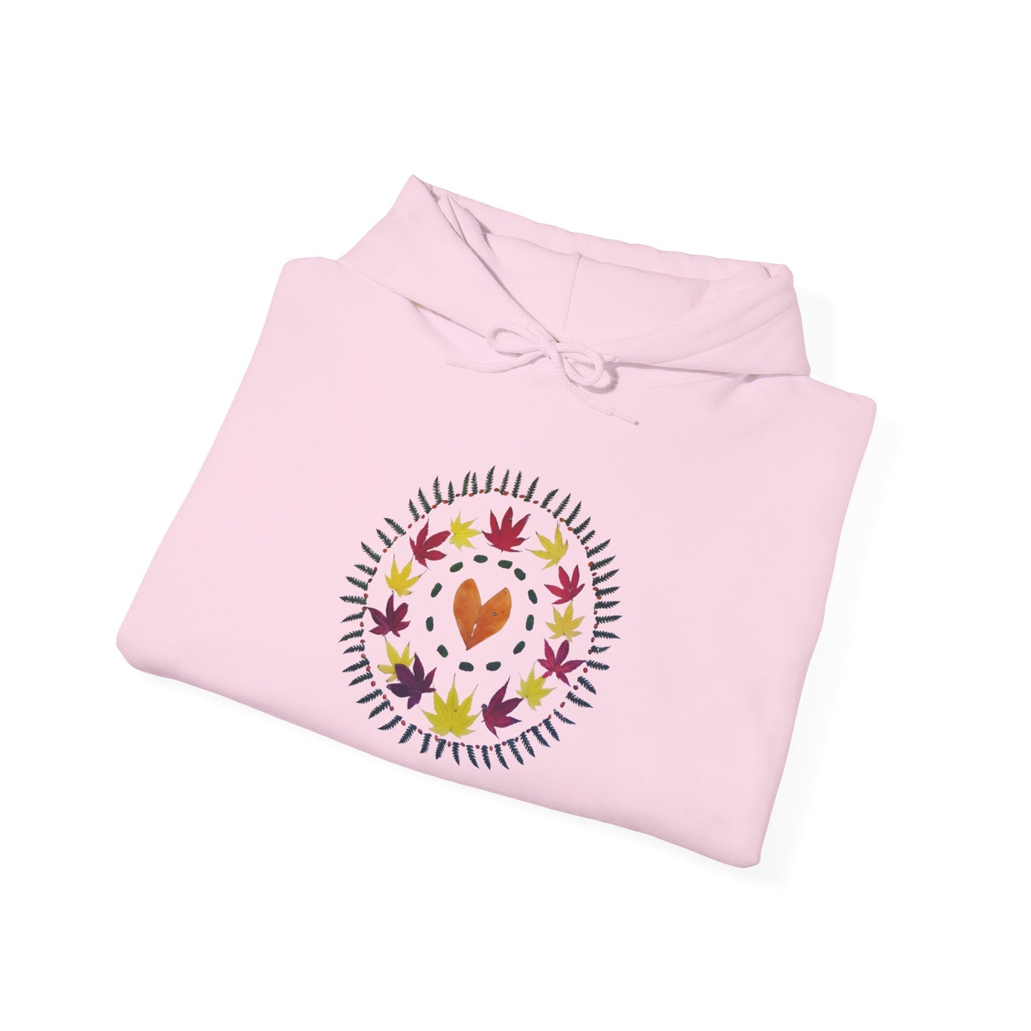 Ethically Grown Cotton Hoody (Autumn Leaves)