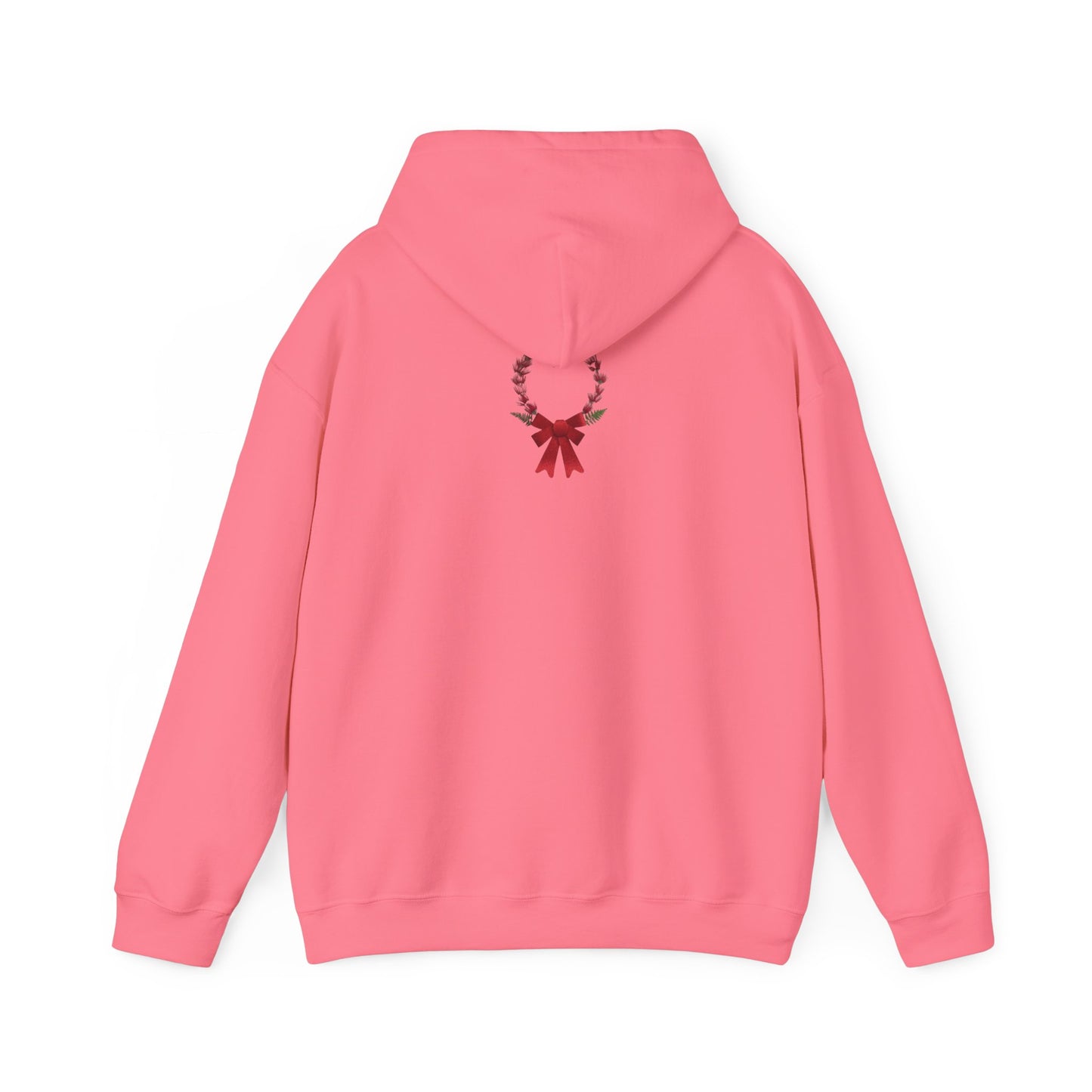 Ethically Grown Cotton Hoody (Christmas Wreath)