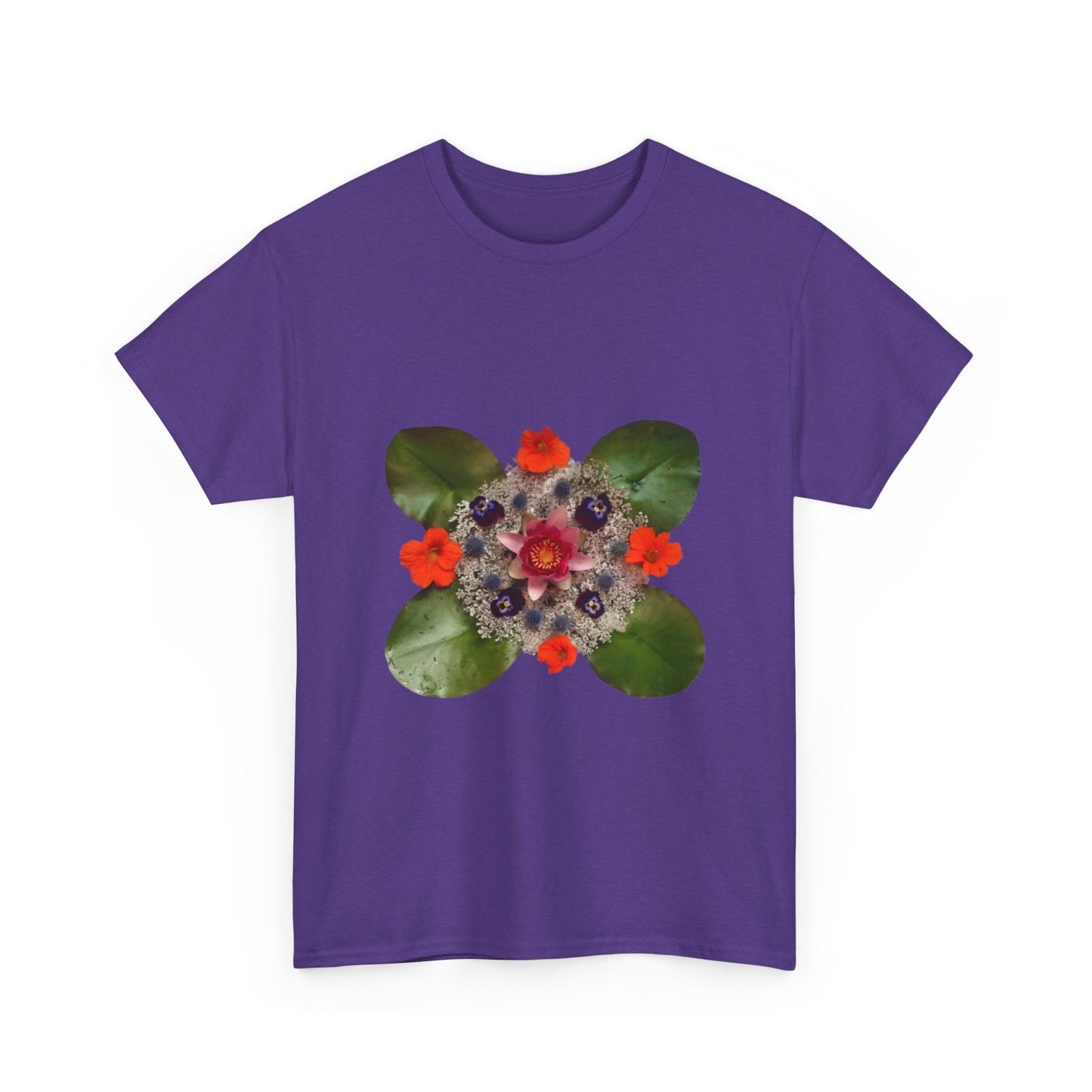 Heavy Cotton T-Shirt (Water Lily)