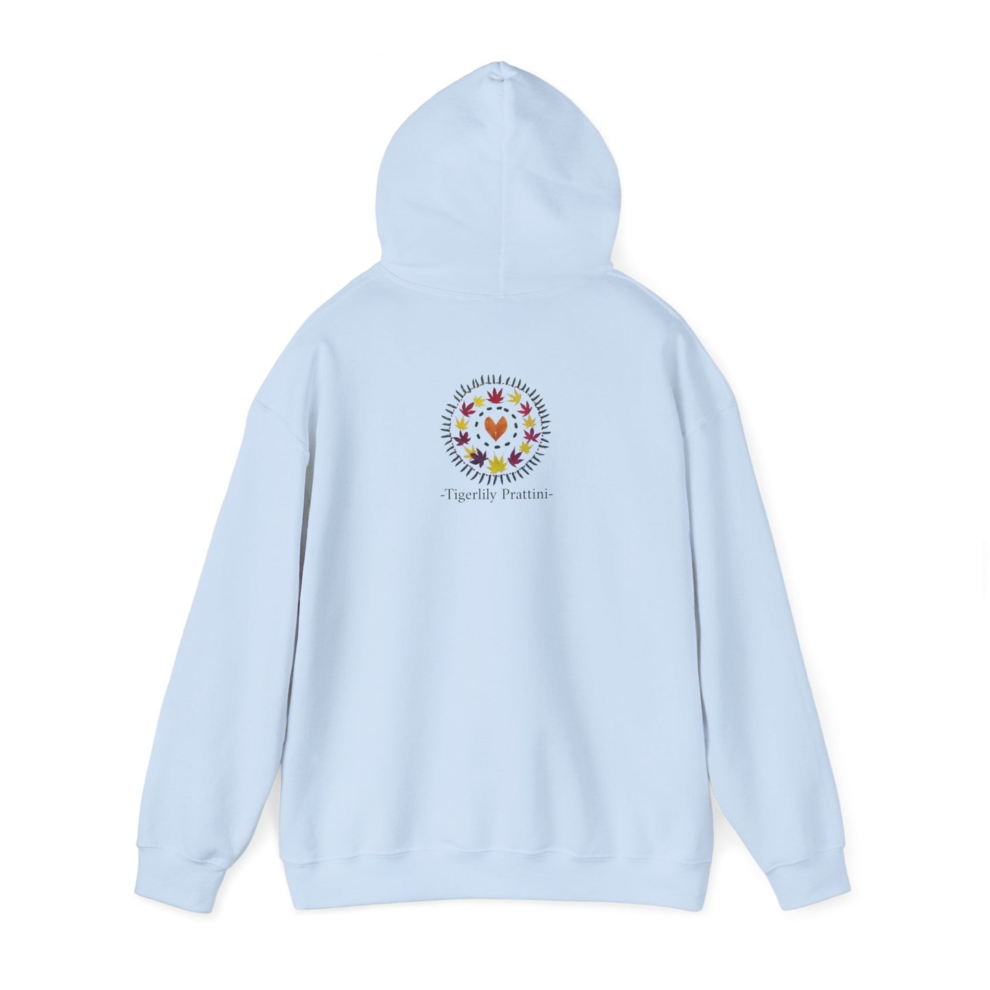 Ethically Grown Cotton Hoody (Autumn Leaves)
