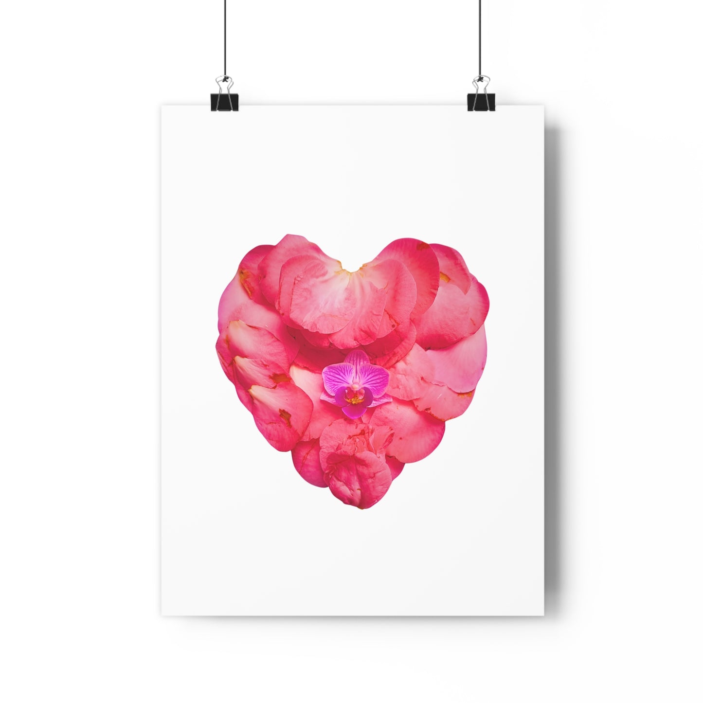 Mandala Poster (Pink Camellia)