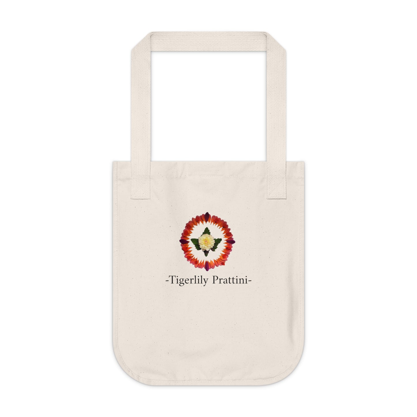Organic Canvas Tote Bag (Magenta Spreen)