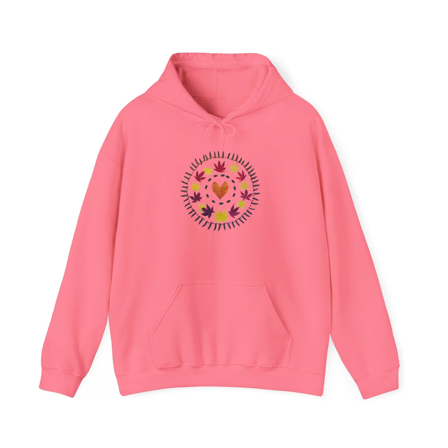 Ethically Grown Cotton Hoody (Autumn Leaves)