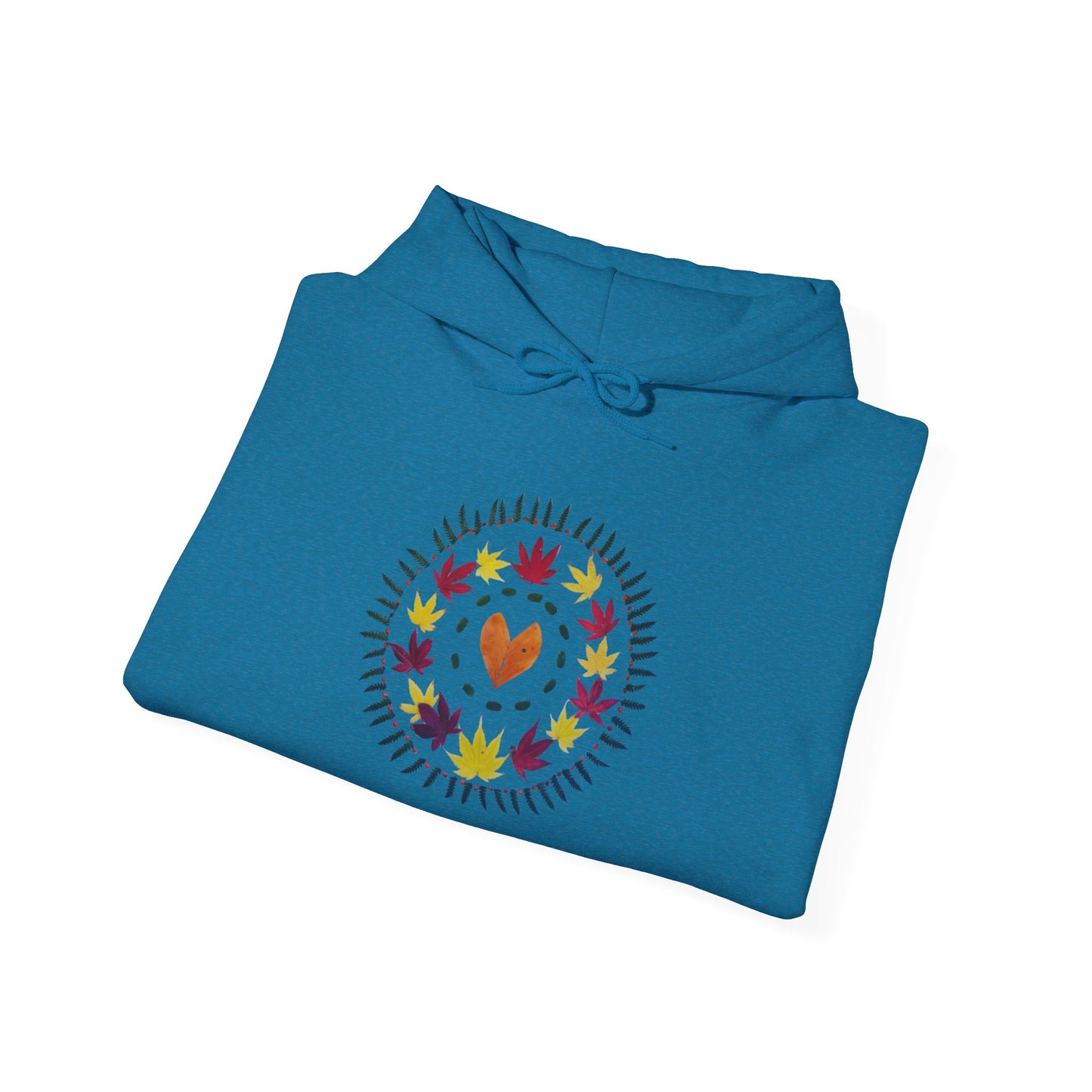 Ethically Grown Cotton Hoody (Autumn Leaves)
