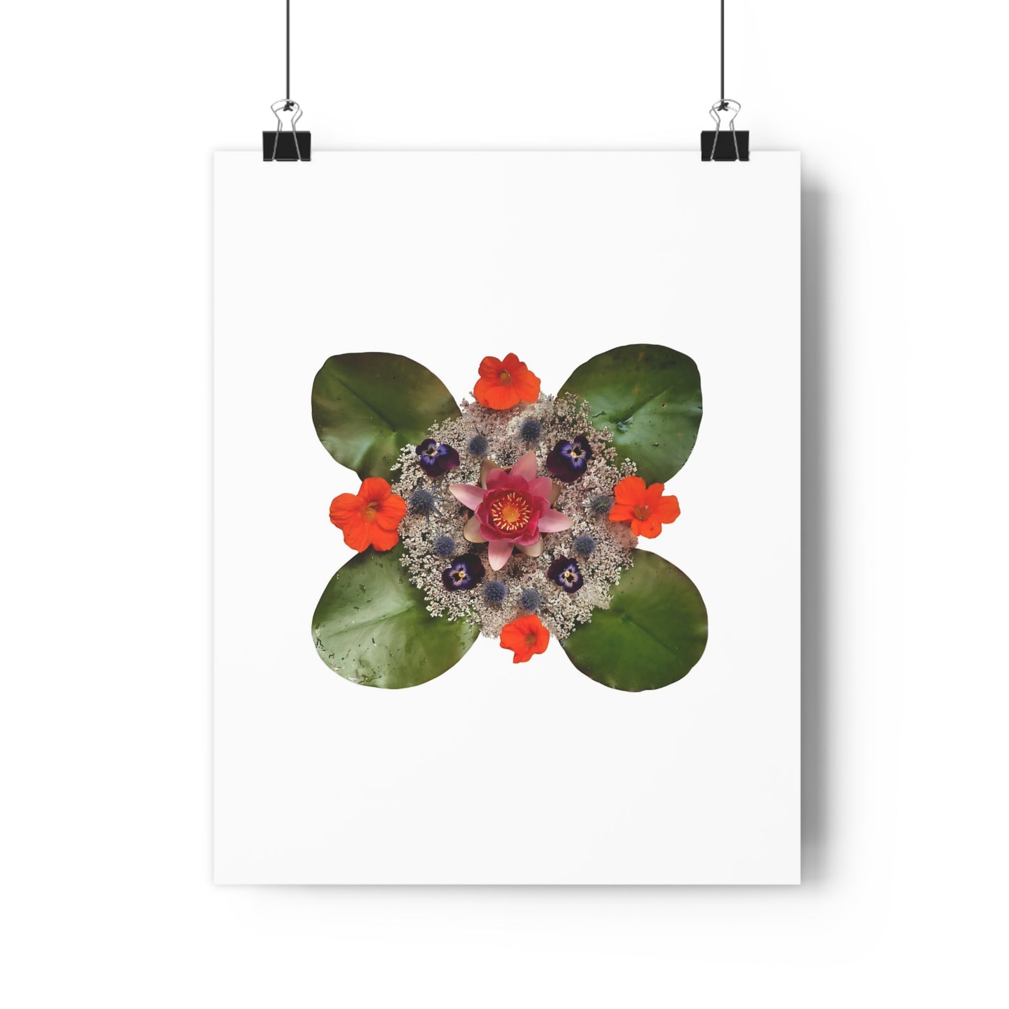 Mandala Poster (Water Lily)