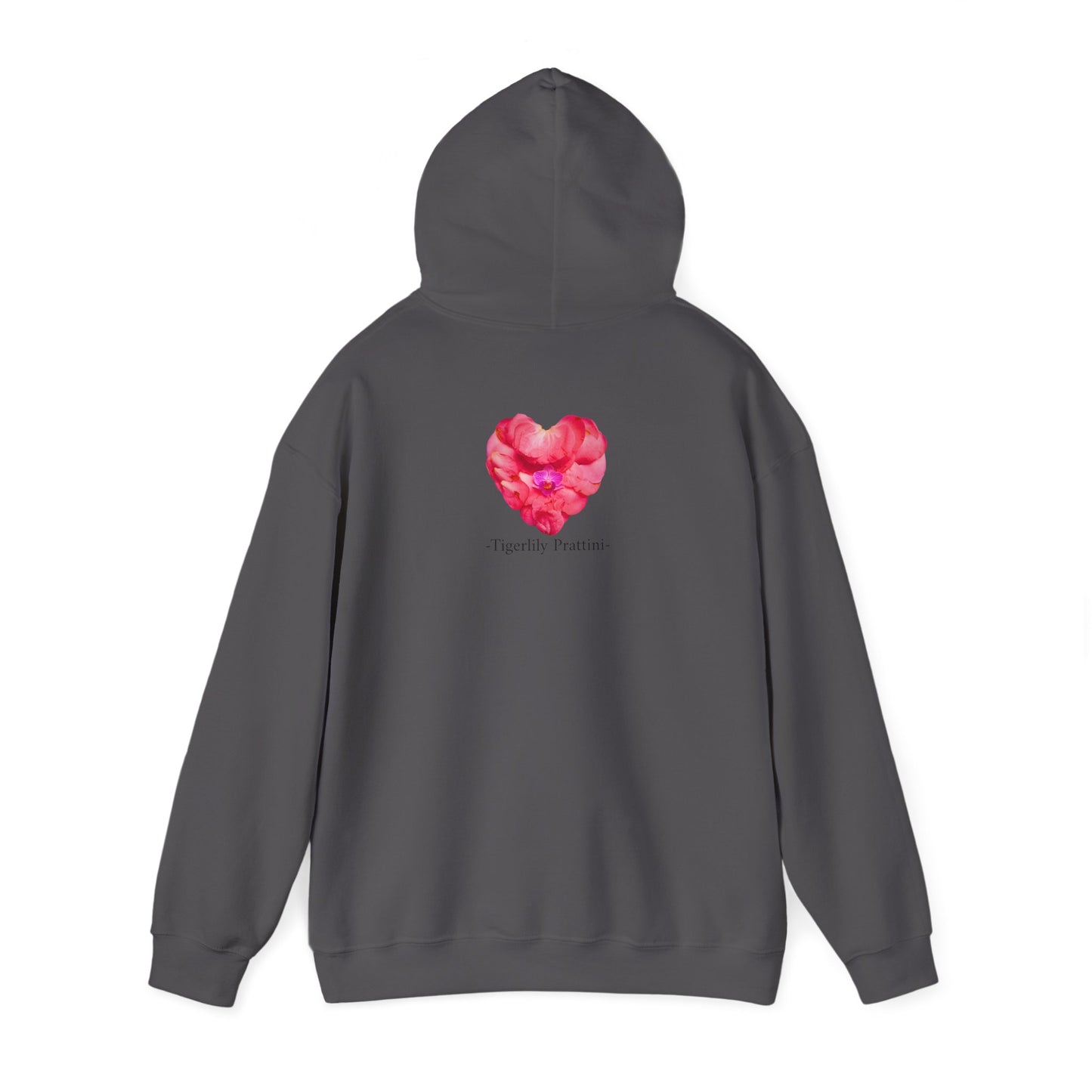 Ethically Grown Cotton Hoody (Pink Camellia)
