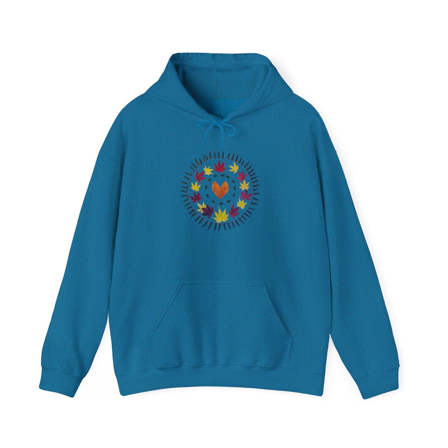 Ethically Grown Cotton Hoody (Autumn Leaves)