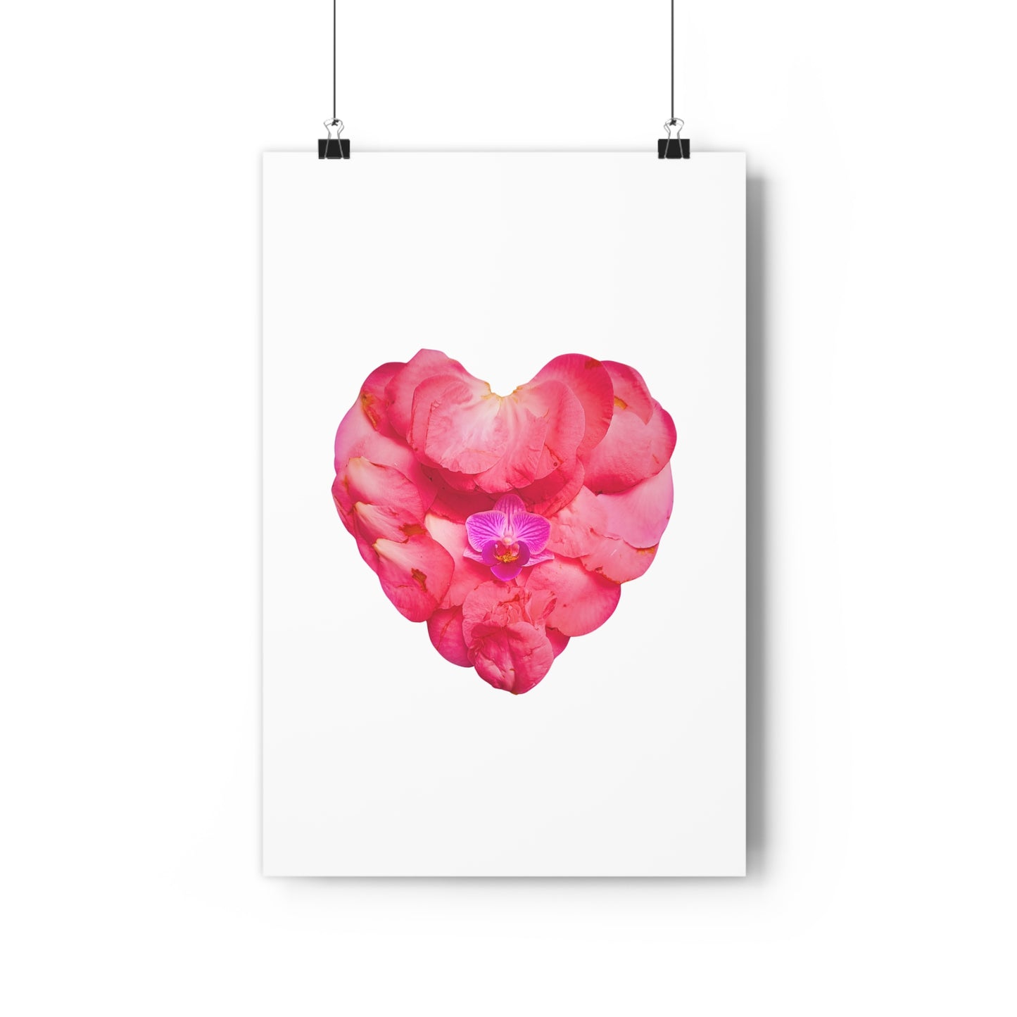 Mandala Poster (Pink Camellia)