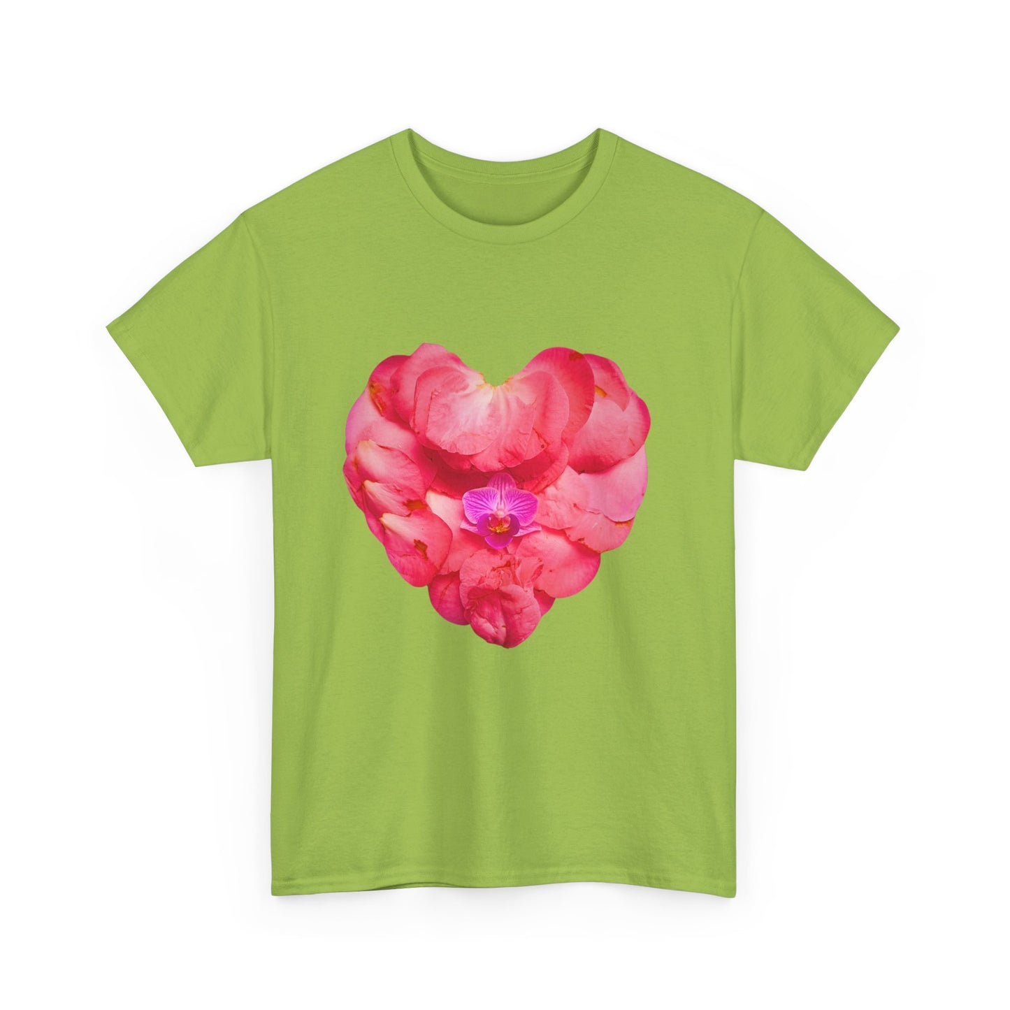 Heavy Cotton T-Shirt (Pink Camellia)