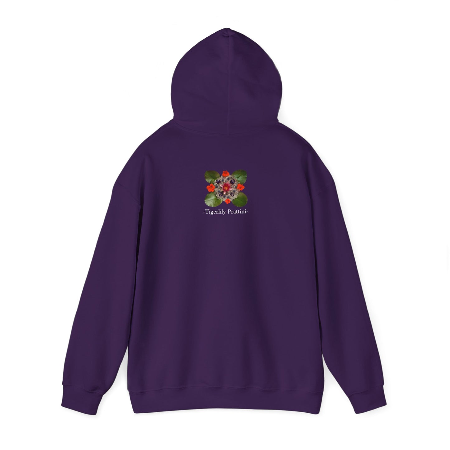 Ethically Grown Cotton Hoody (Water Lily)