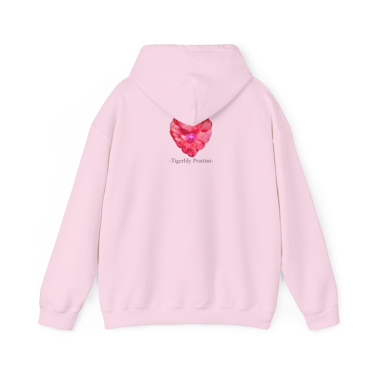 Ethically Grown Cotton Hoody (Pink Camellia)