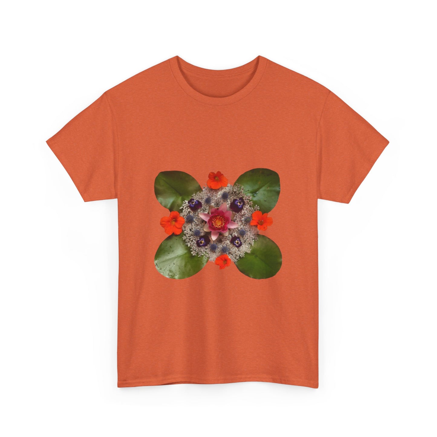 Heavy Cotton T-Shirt (Water Lily)