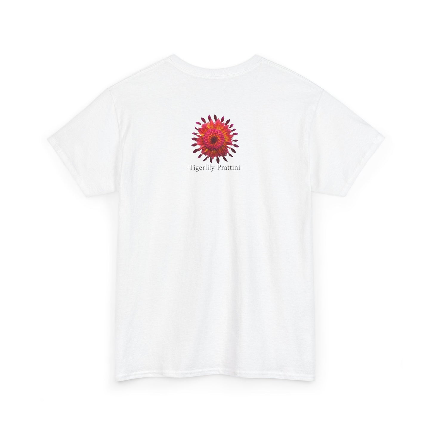 Heavy Cotton T-Shirt (Dahlia Extravaganza)