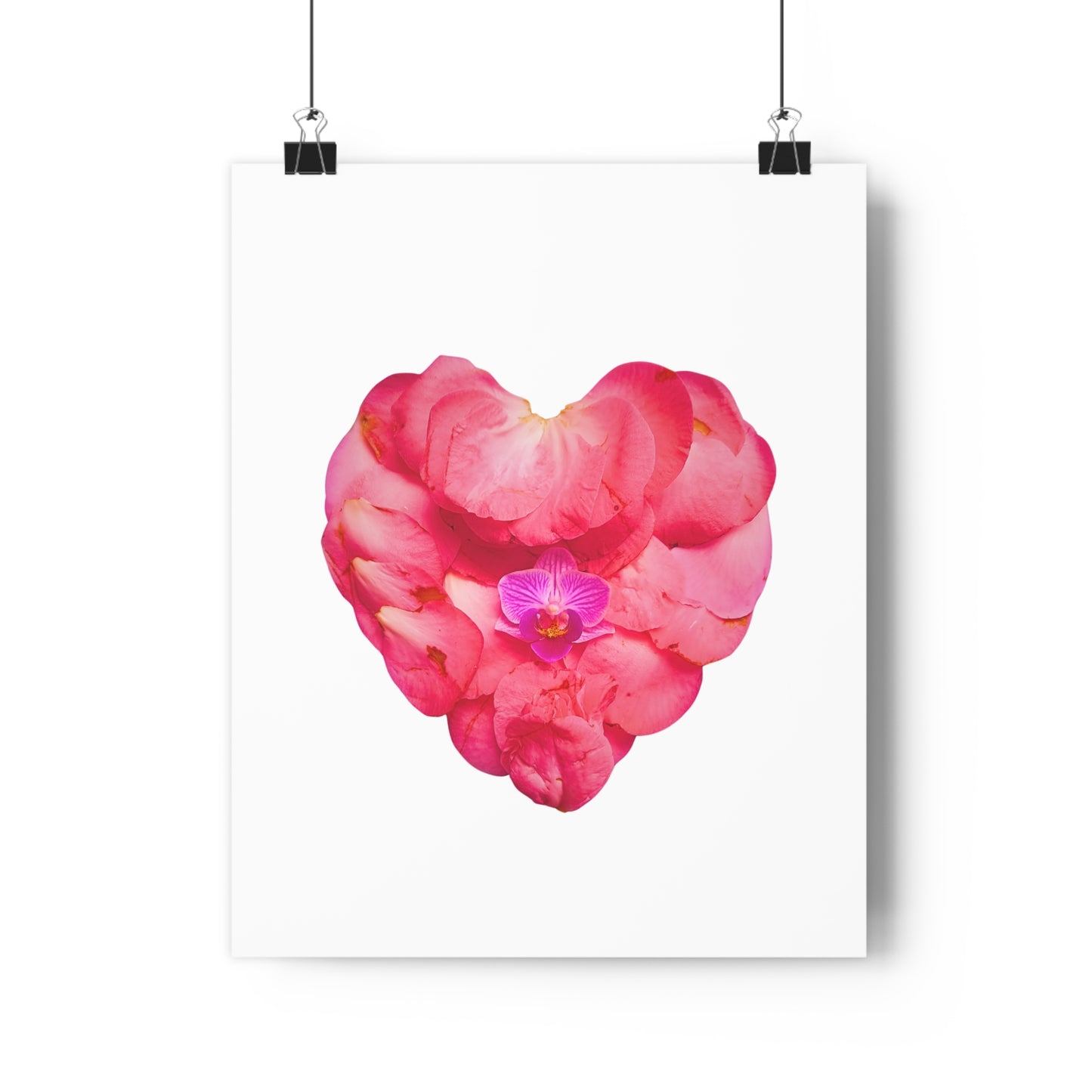 Mandala Poster (Pink Camellia)