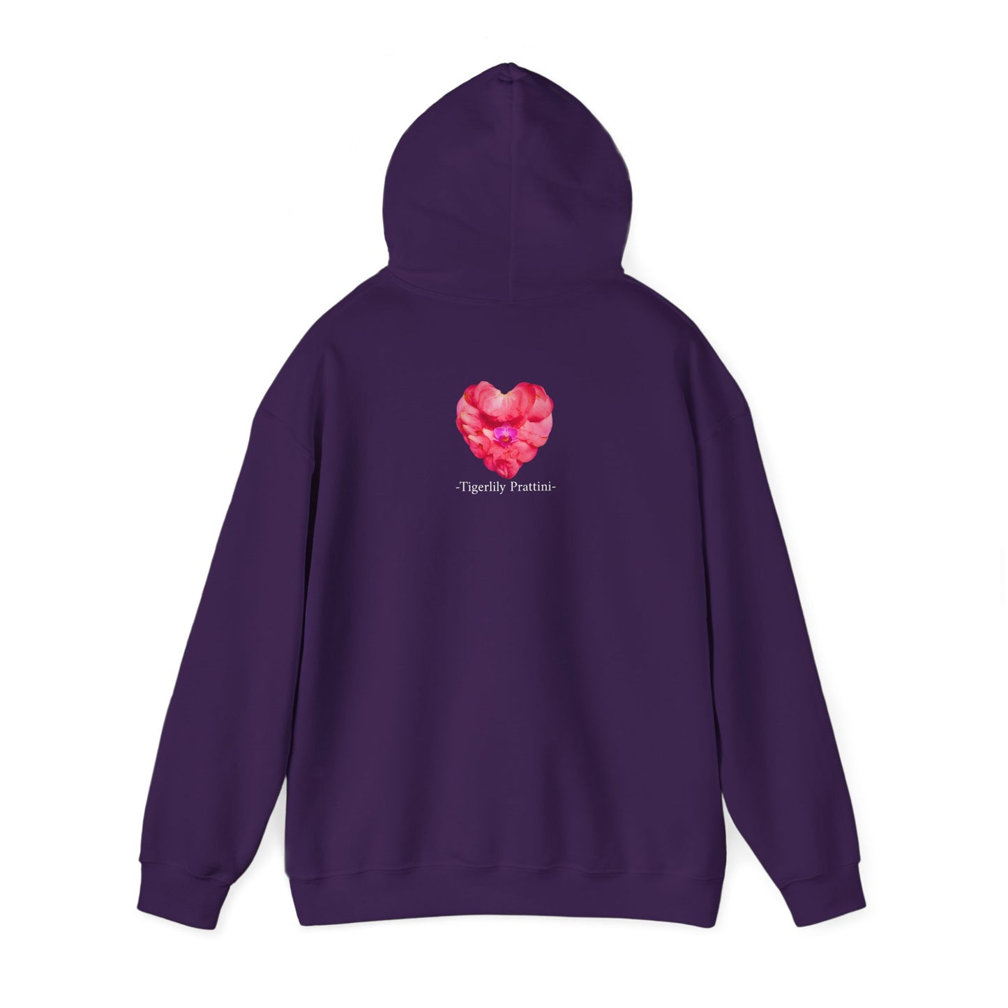 Ethically Grown Cotton Hoody (Pink Camellia)