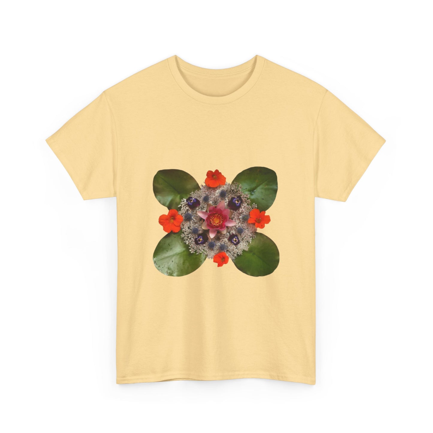 Heavy Cotton T-Shirt (Water Lily)
