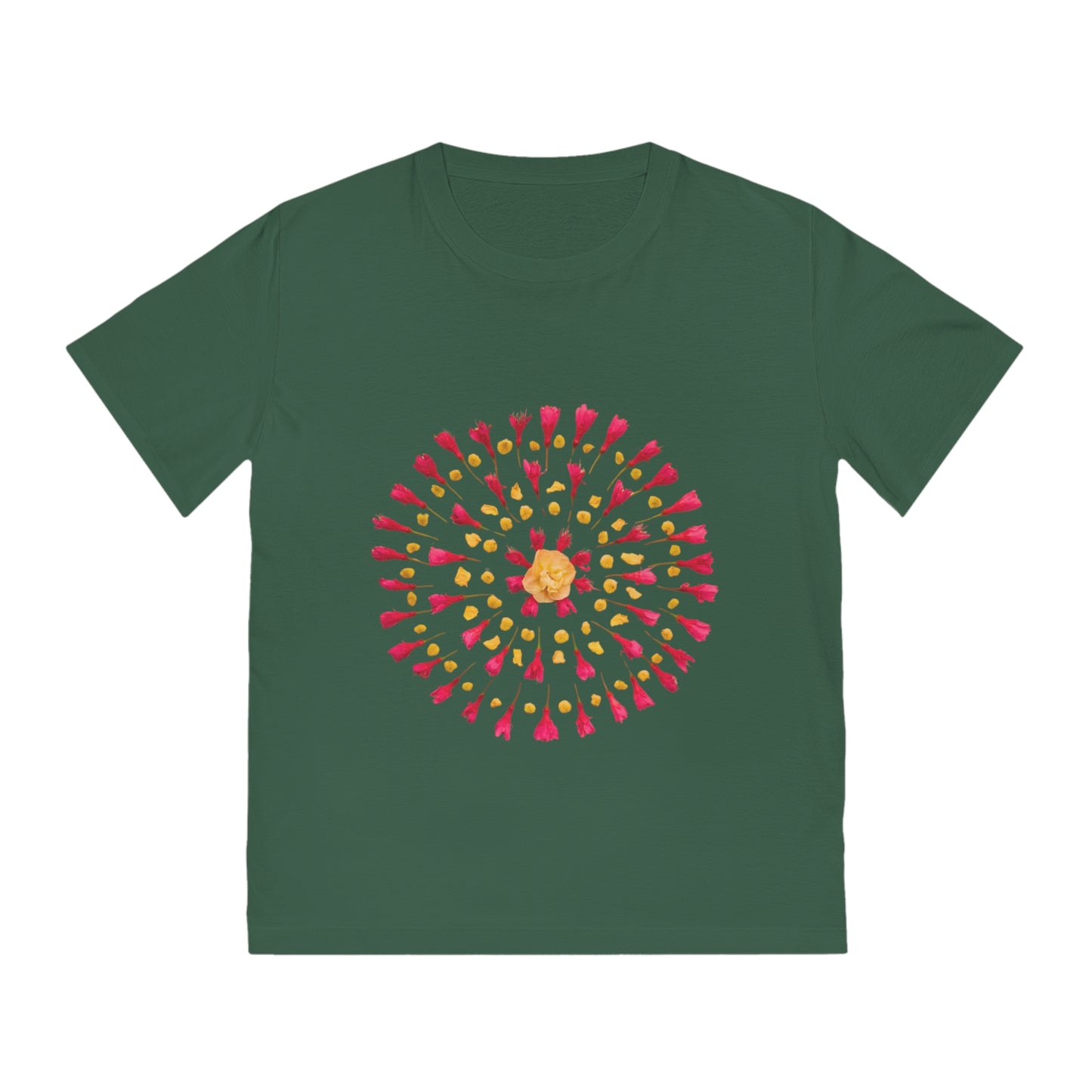 Unisex Mandala T-Shirt (Cherry Blossoms)
