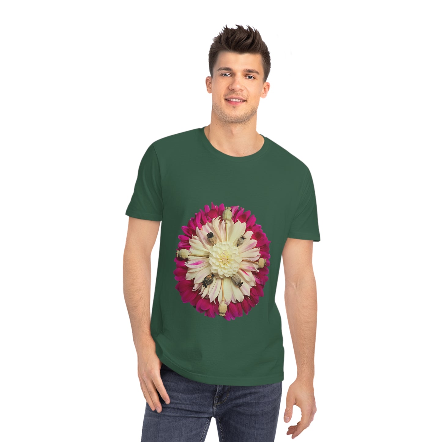 Unisex Mandala T-Shirt (Autumn Transition)