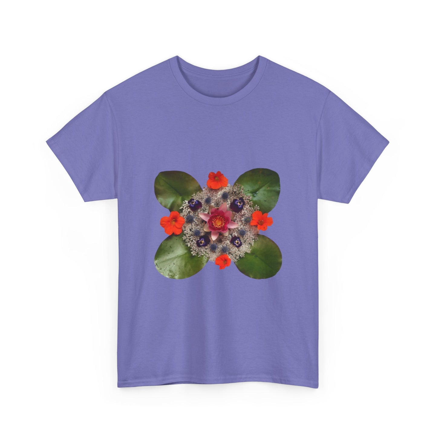 Heavy Cotton T-Shirt (Water Lily)
