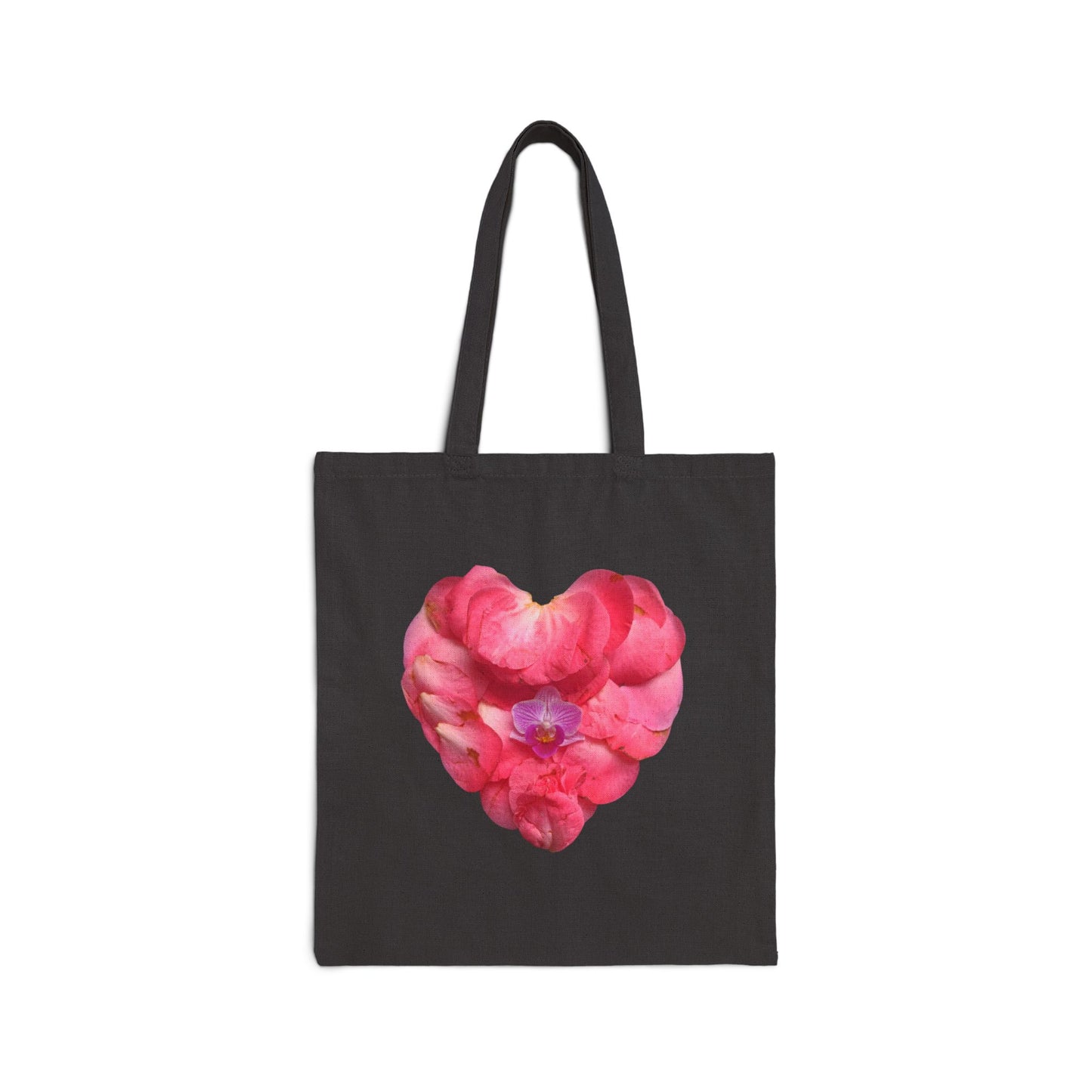 Canvas Tote Bag (Pink Camellia)