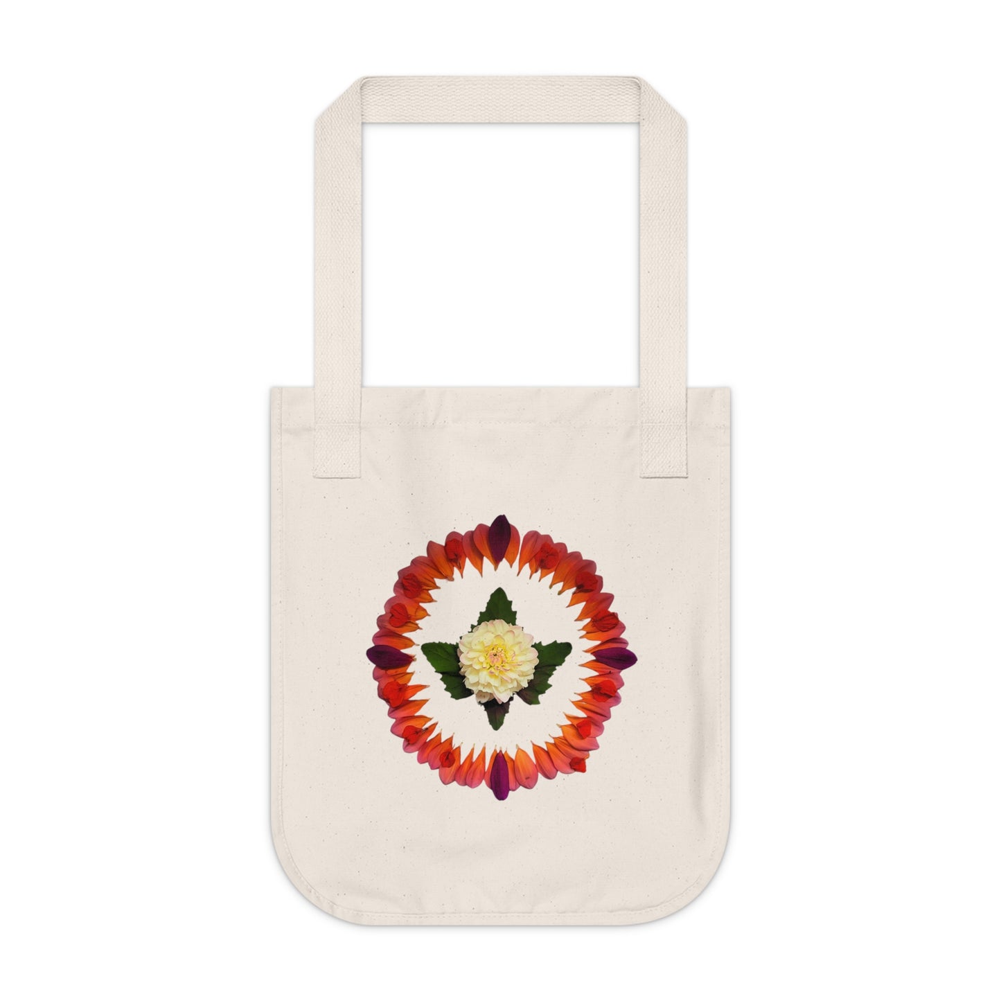 Organic Canvas Tote Bag (Magenta Spreen)