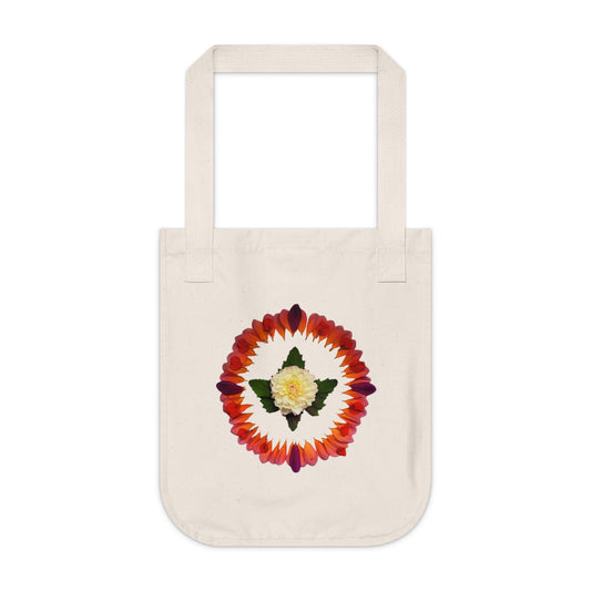 Organic Canvas Tote Bag (Magenta Spreen)