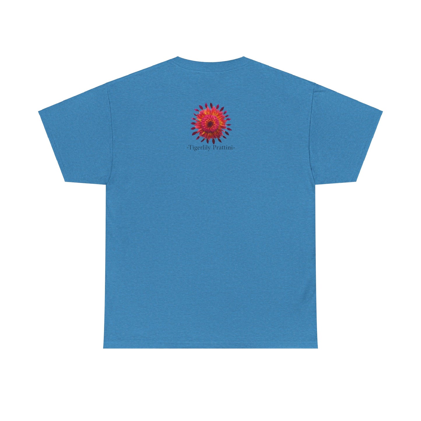 Heavy Cotton T-Shirt (Dahlia Extravaganza)