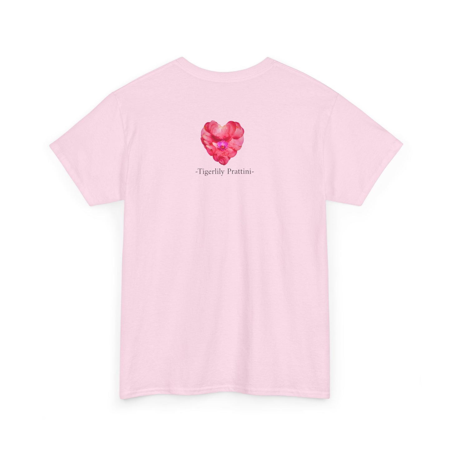 Heavy Cotton T-Shirt (Pink Camellia)
