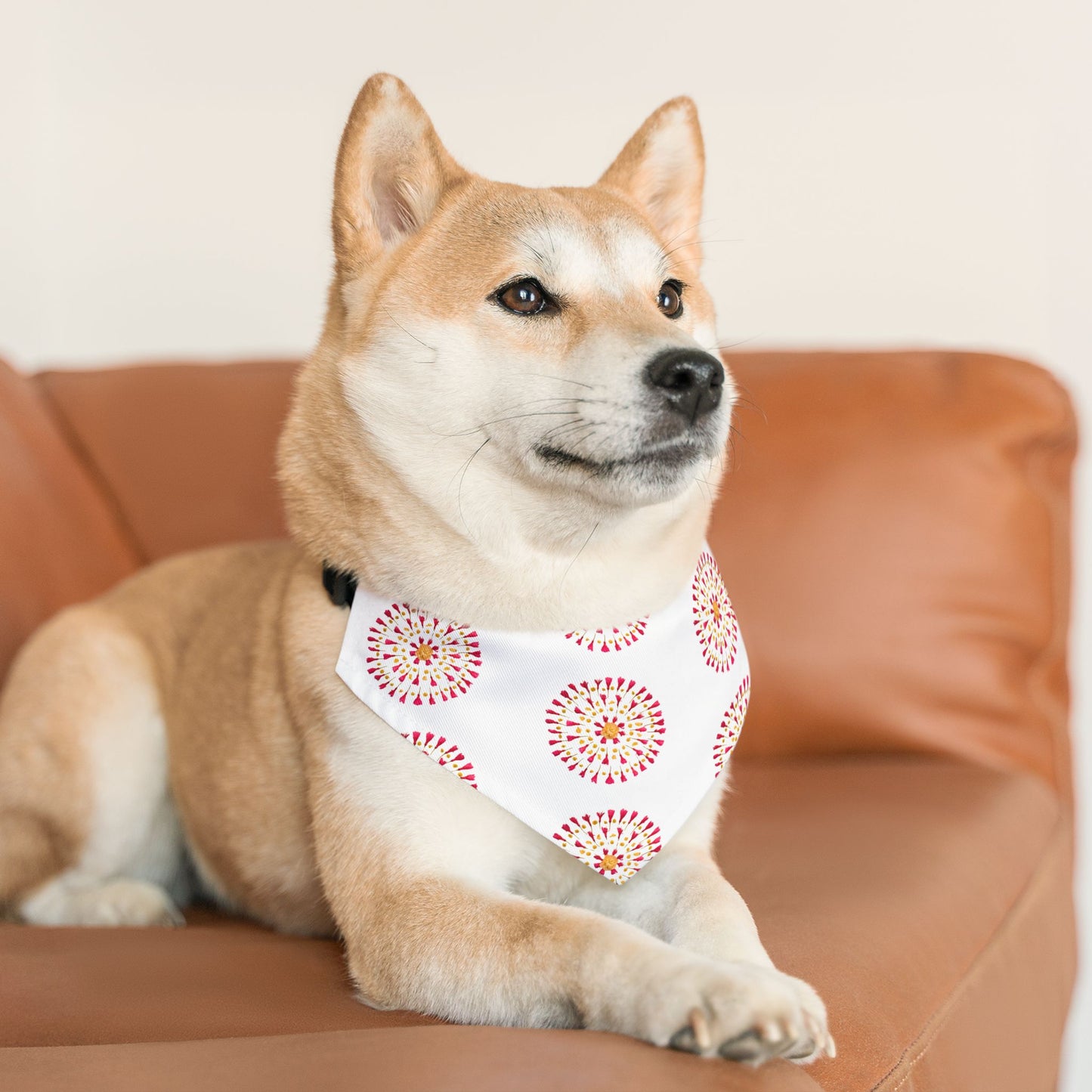 Pet Bandana Collar (Cherry Blossoms)