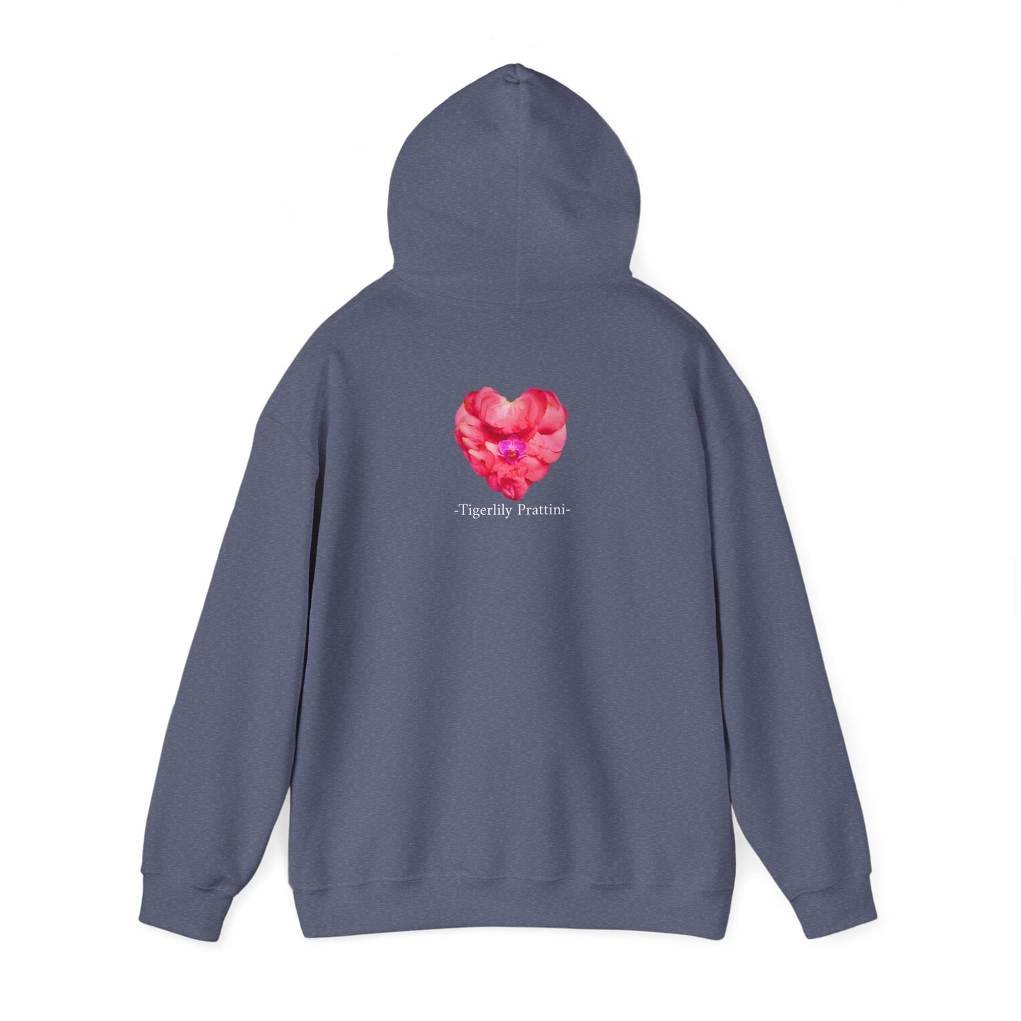 Ethically Grown Cotton Hoody (Pink Camellia)