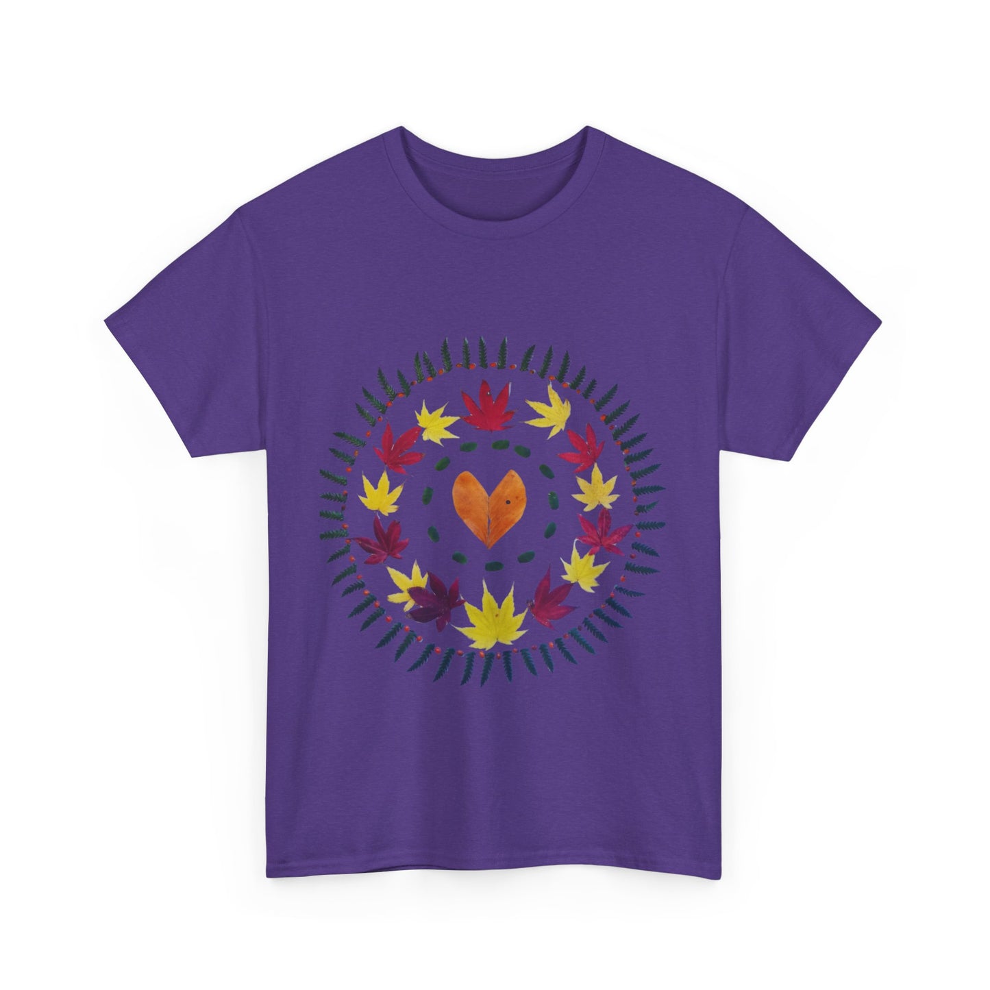 Heavy Cotton T-Shirt (Autumn Beginnings)