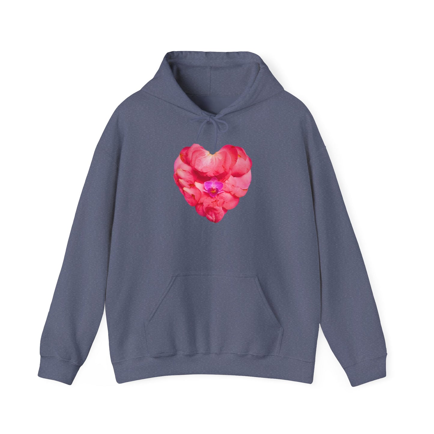 Ethically Grown Cotton Hoody (Pink Camellia)
