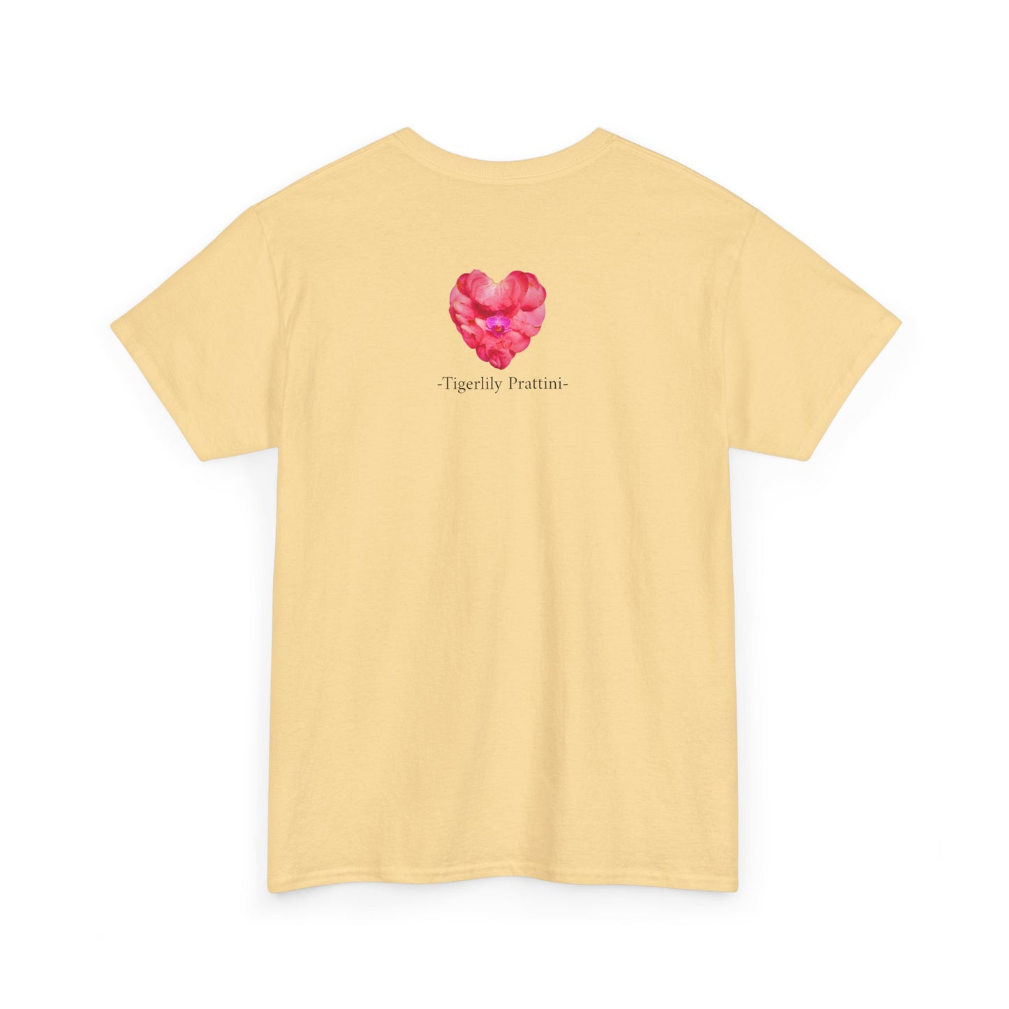 Heavy Cotton T-Shirt (Pink Camellia)
