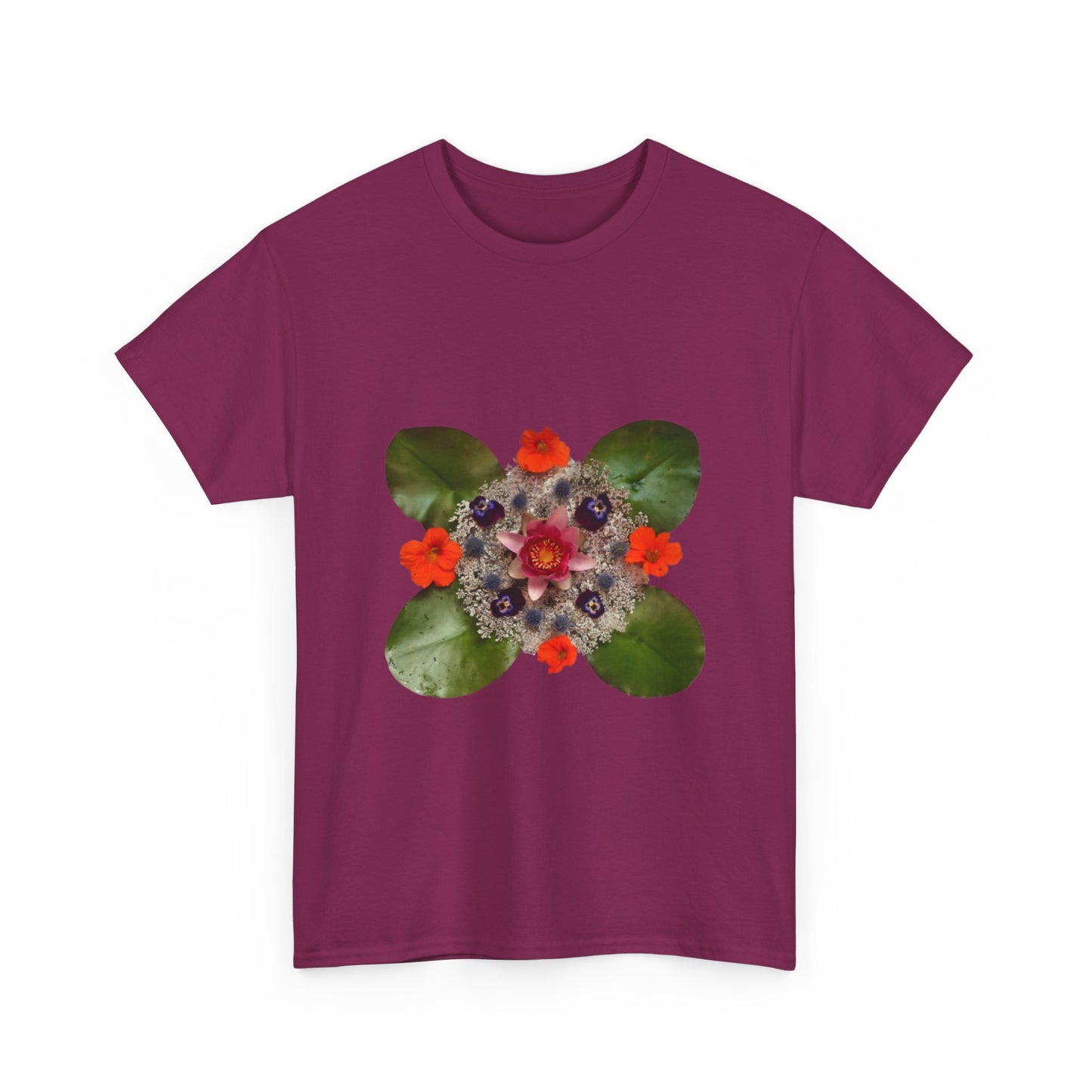Heavy Cotton T-Shirt (Water Lily)