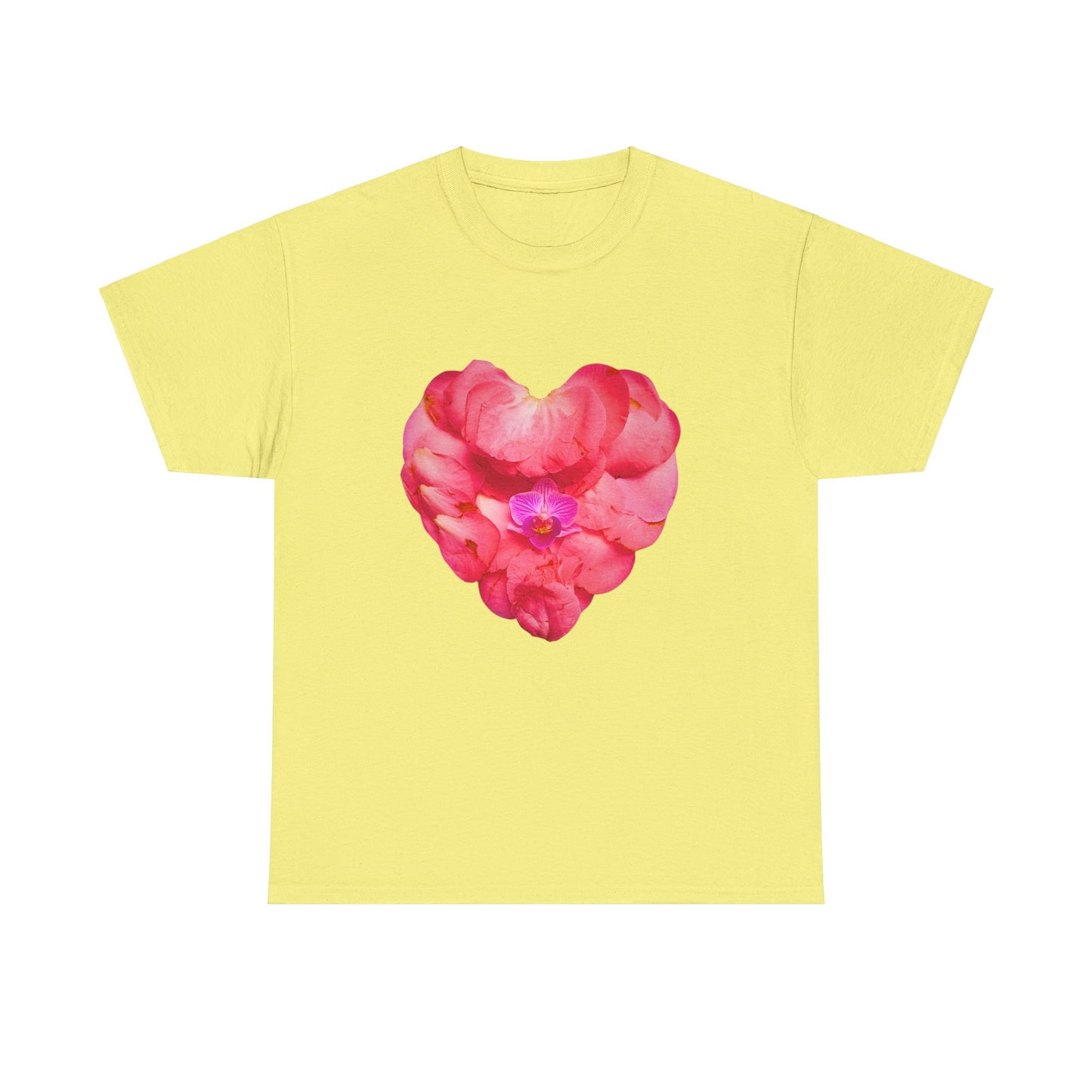 Heavy Cotton T-Shirt (Pink Camellia)