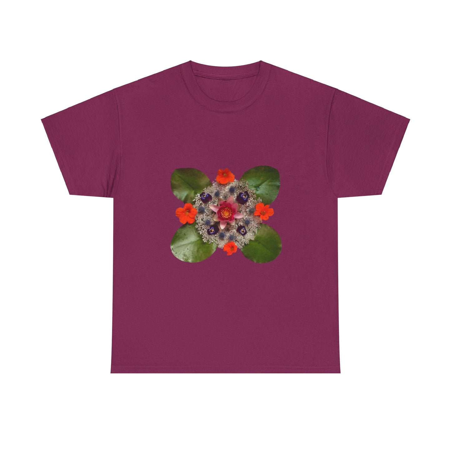Heavy Cotton T-Shirt (Water Lily)