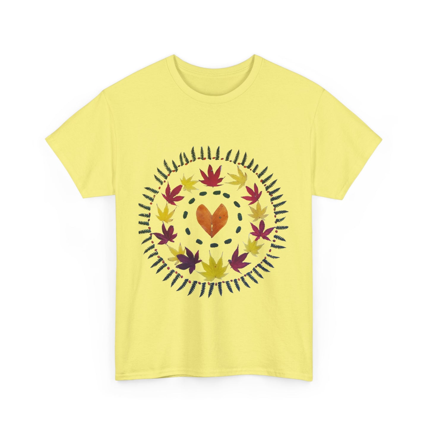 Heavy Cotton T-Shirt (Autumn Beginnings)