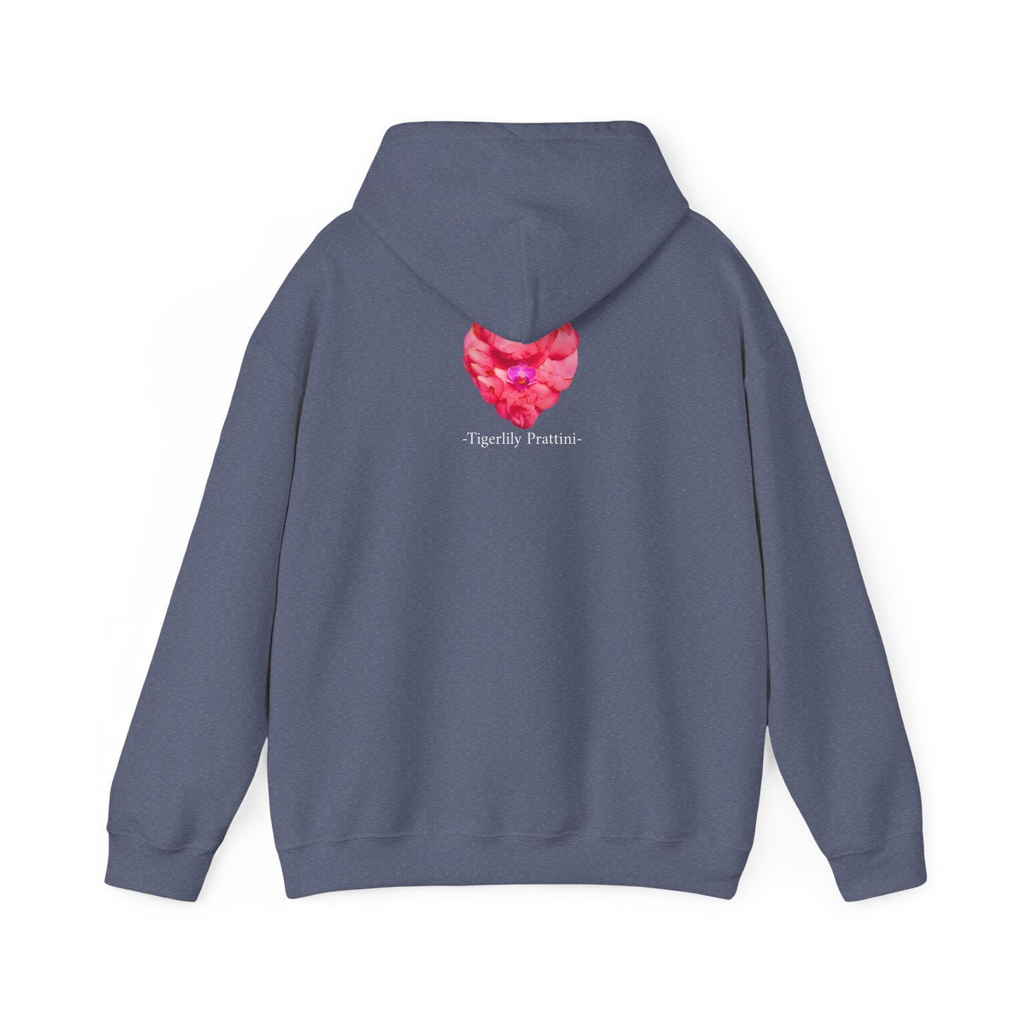 Ethically Grown Cotton Hoody (Pink Camellia)