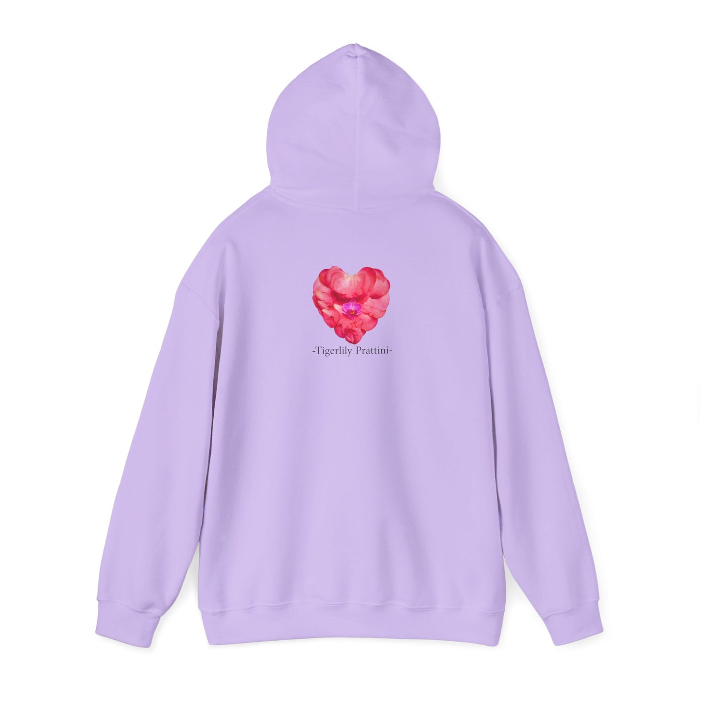 Ethically Grown Cotton Hoody (Pink Camellia)