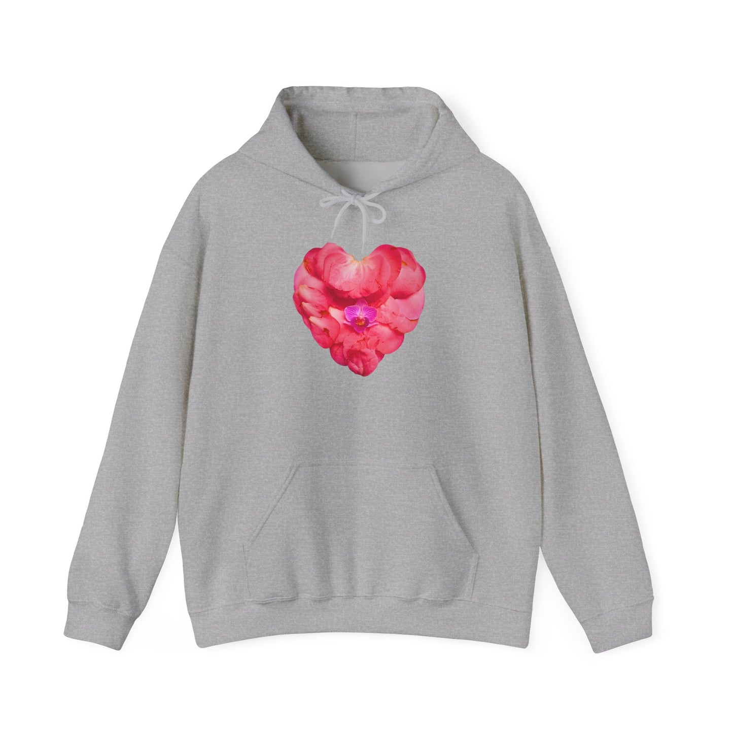 Ethically Grown Cotton Hoody (Pink Camellia)