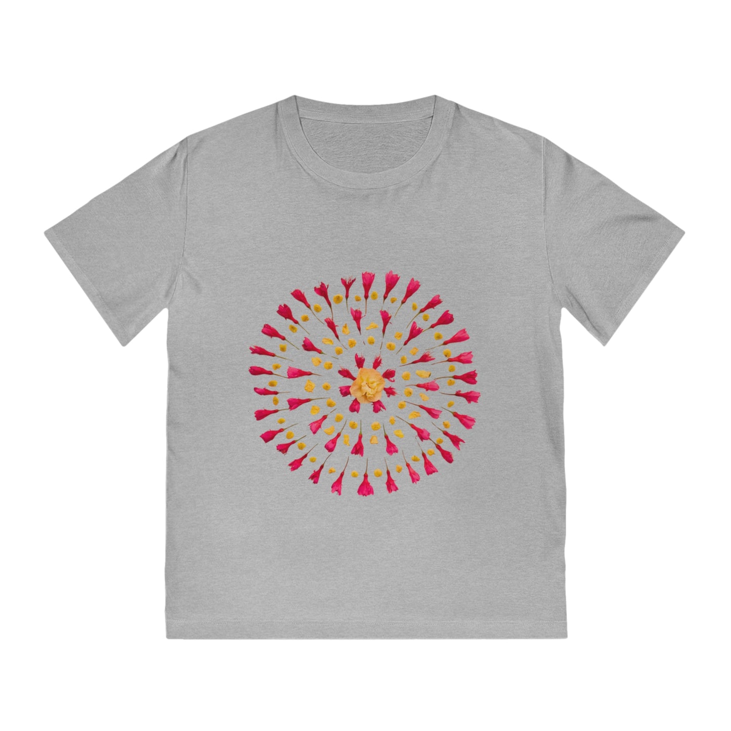 Unisex Mandala T-Shirt (Cherry Blossoms)