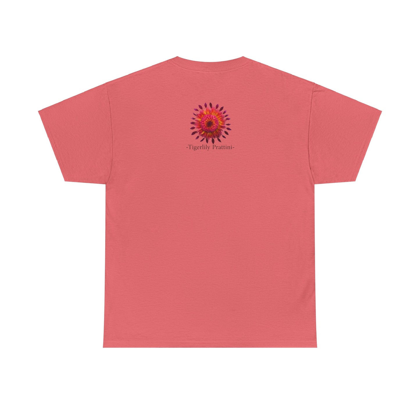 Heavy Cotton T-Shirt (Dahlia Extravaganza)