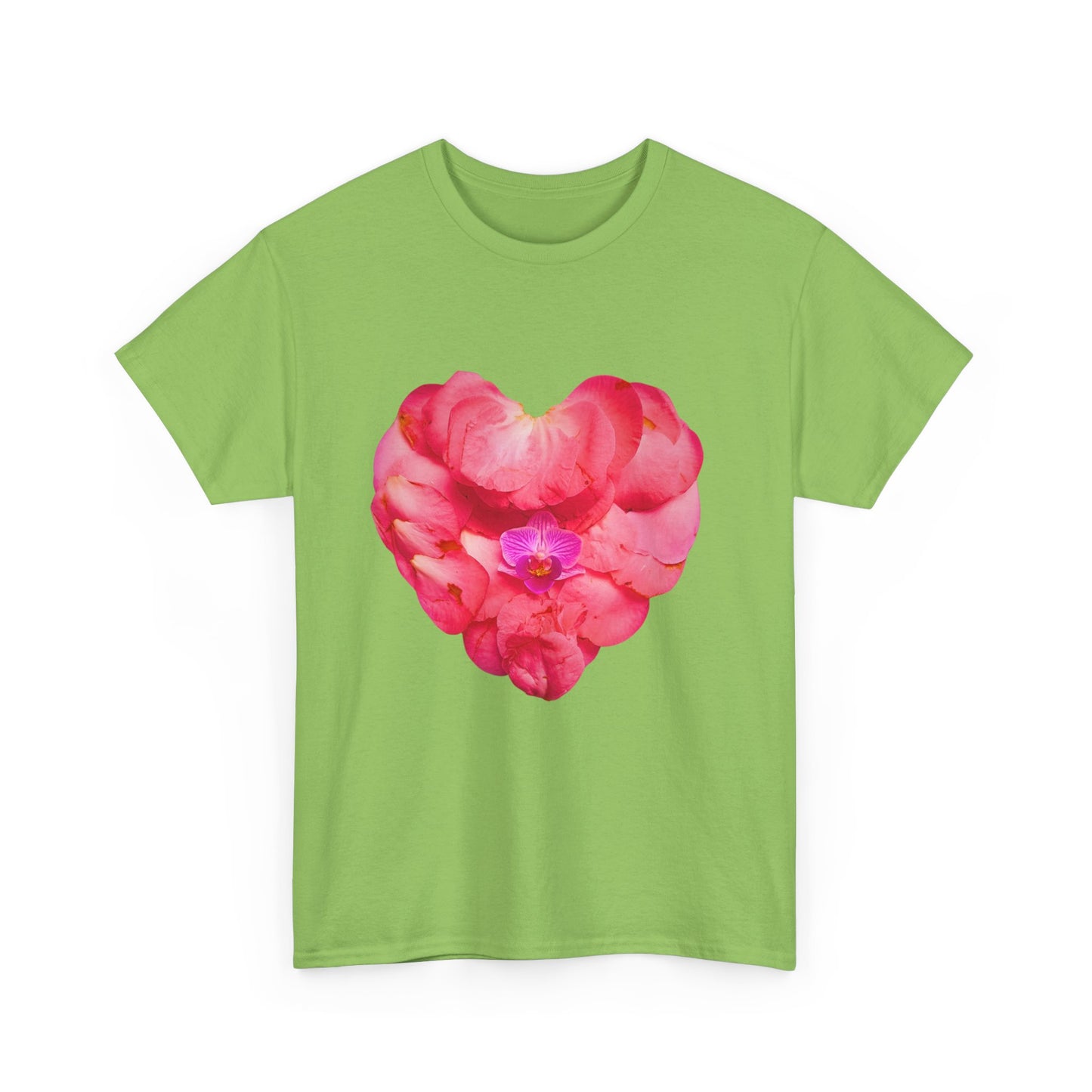 Heavy Cotton T-Shirt (Pink Camellia)