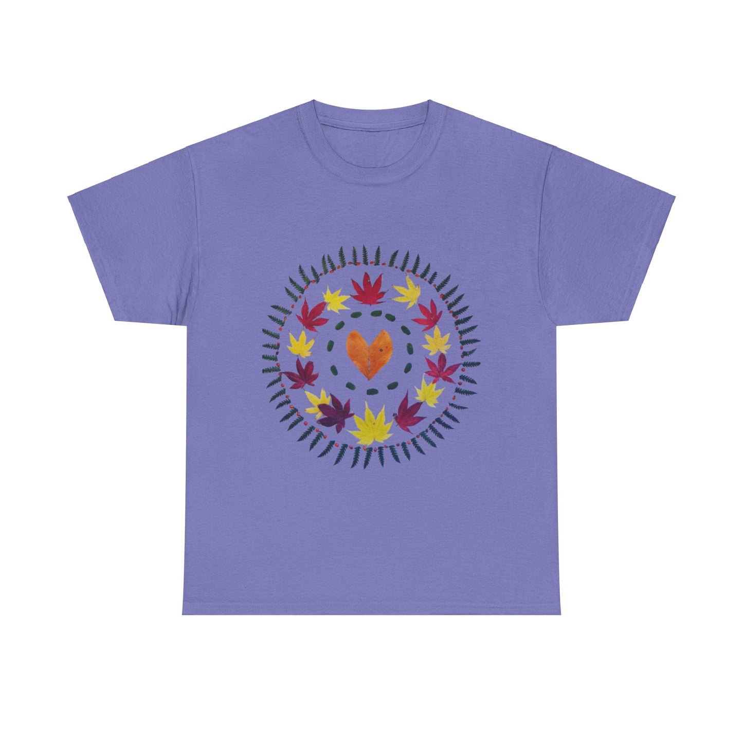 Heavy Cotton T-Shirt (Autumn Beginnings)