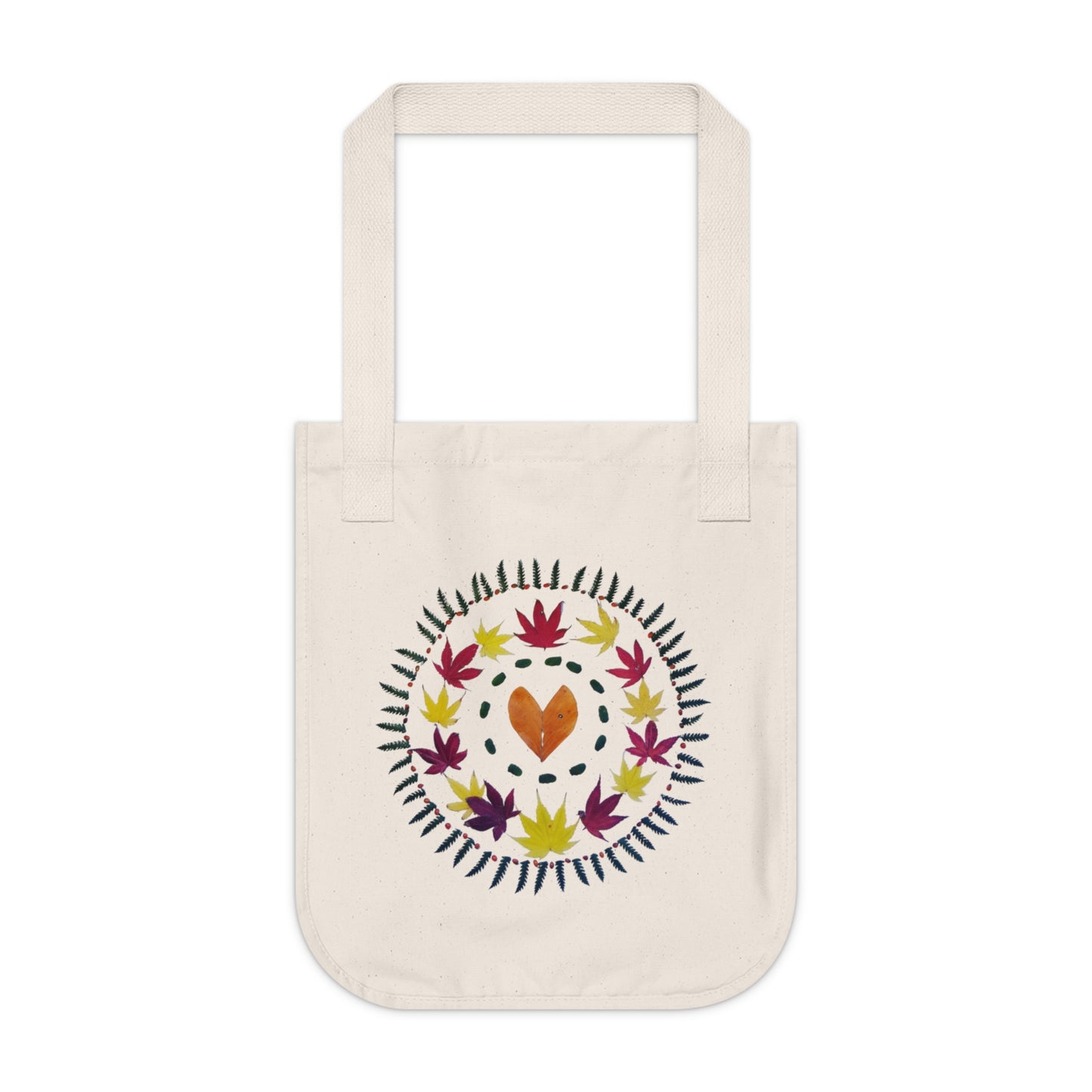 Organic Canvas Tote Bag (Transition to Winter)