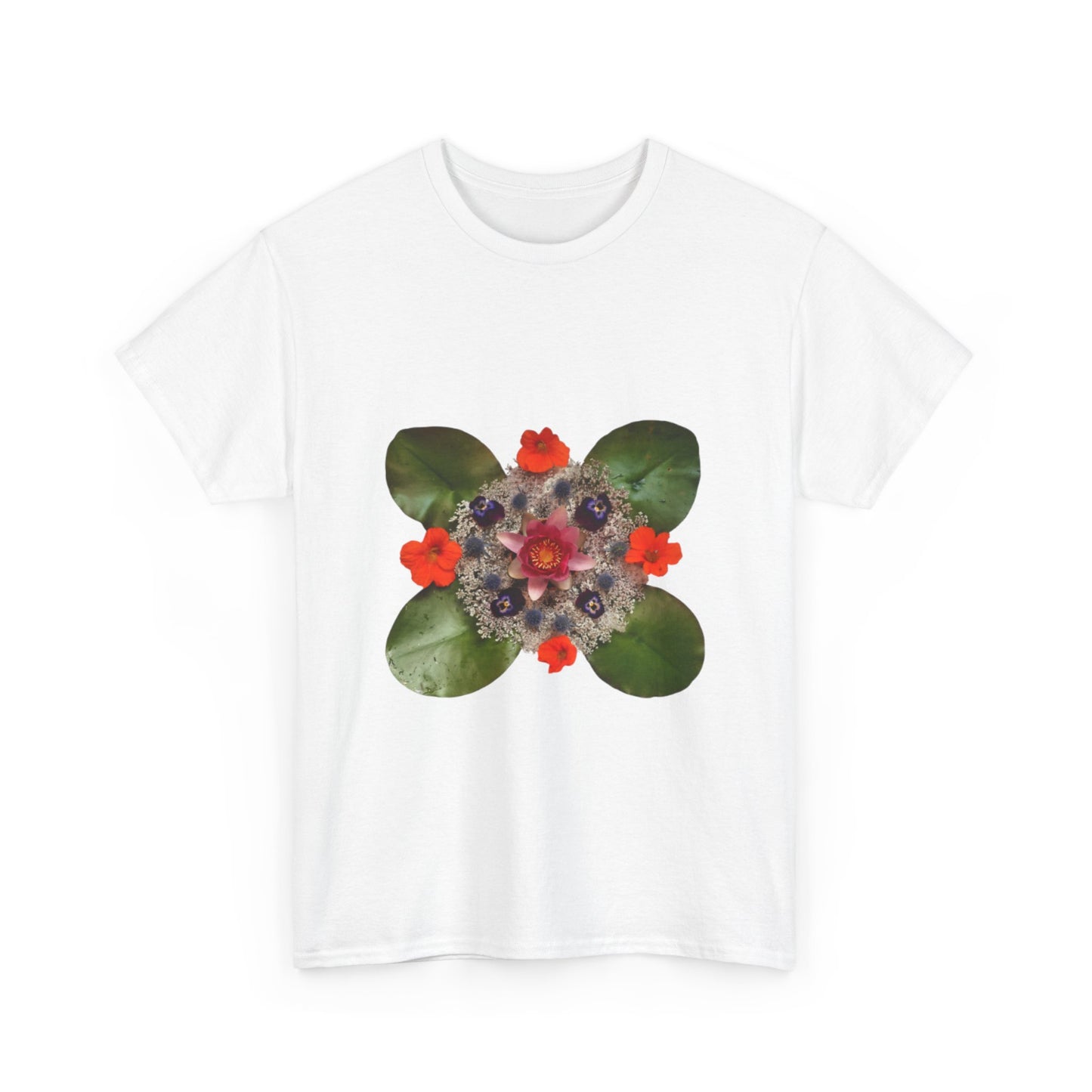 Heavy Cotton T-Shirt (Water Lily)