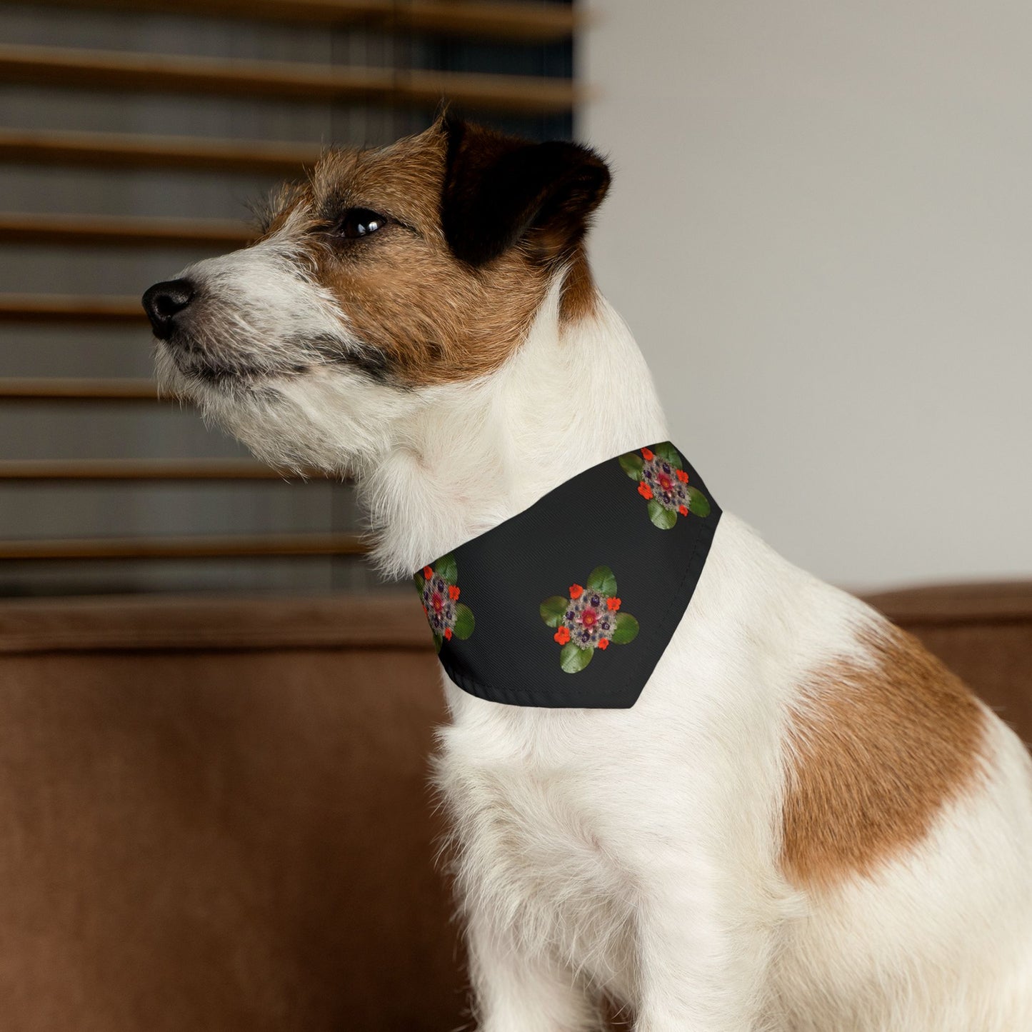 Pet Bandana Collar (Water Lily)