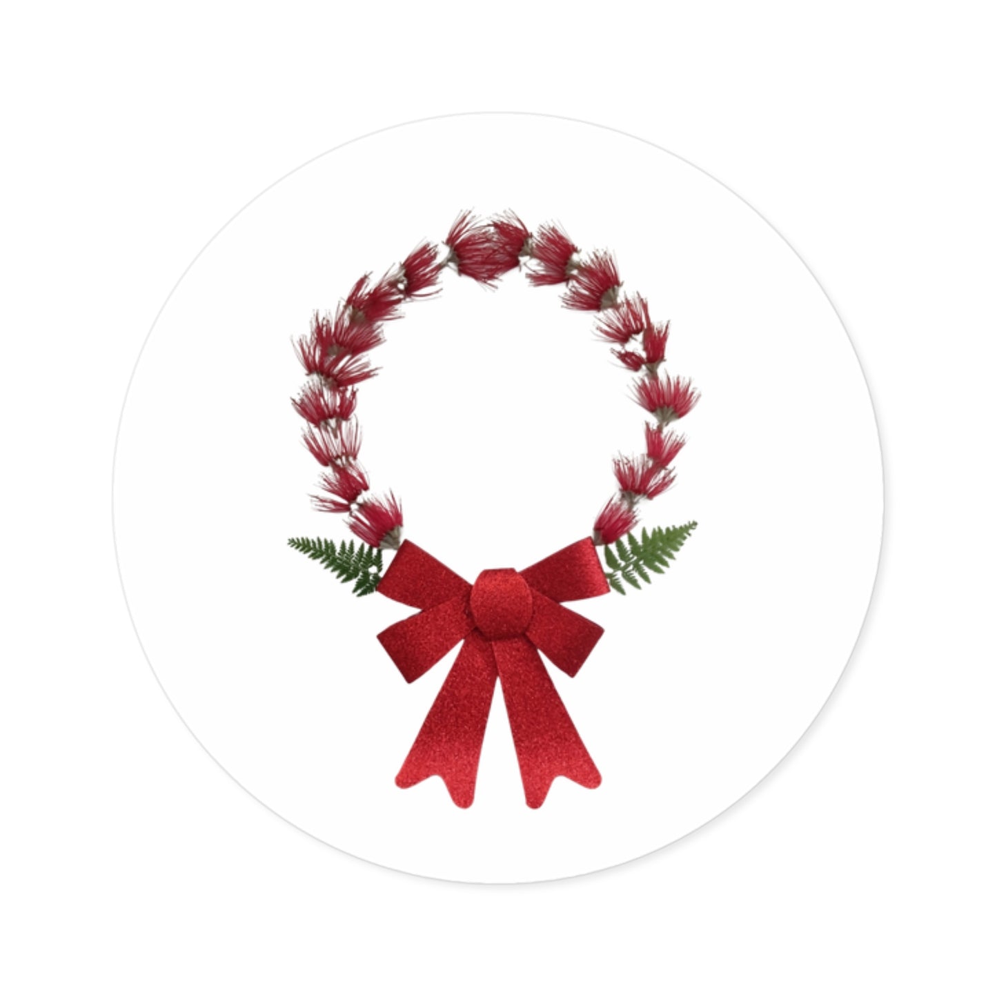 Large Stickers (Christmas Wreath)